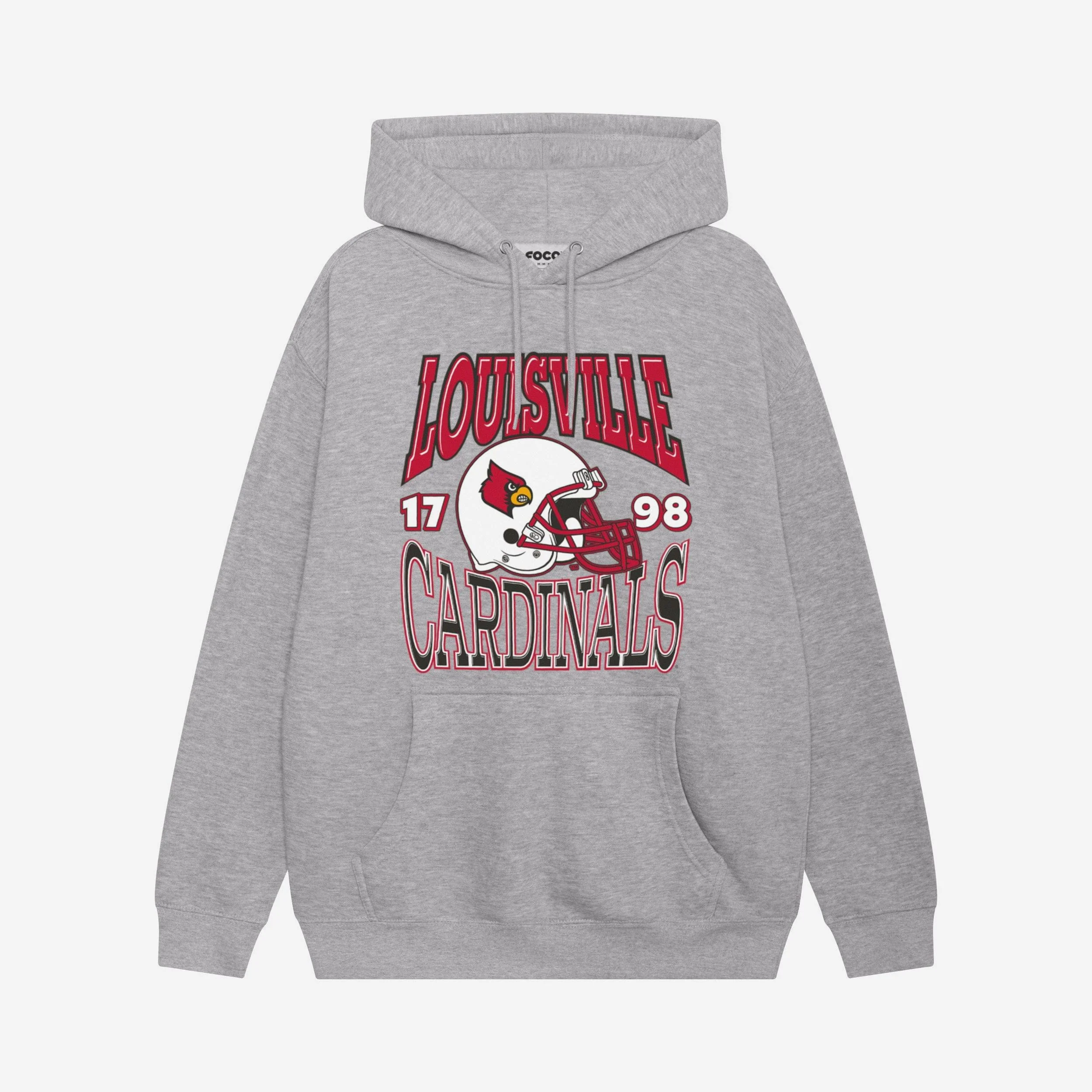 Louisville Cardinals Classic Team Helmet Hoodie