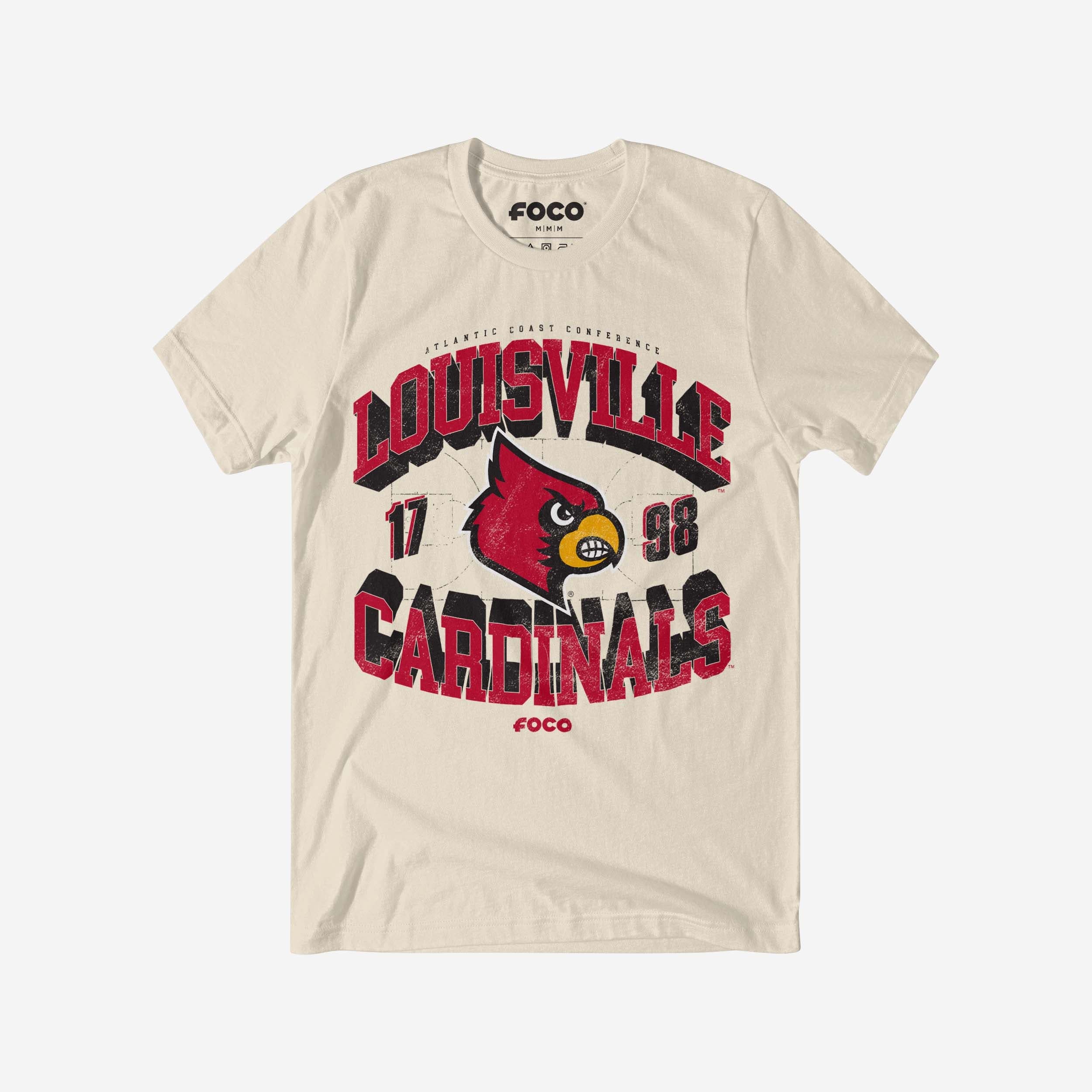 Louisville Cardinals Court Arched Wordmark T-Shirt
