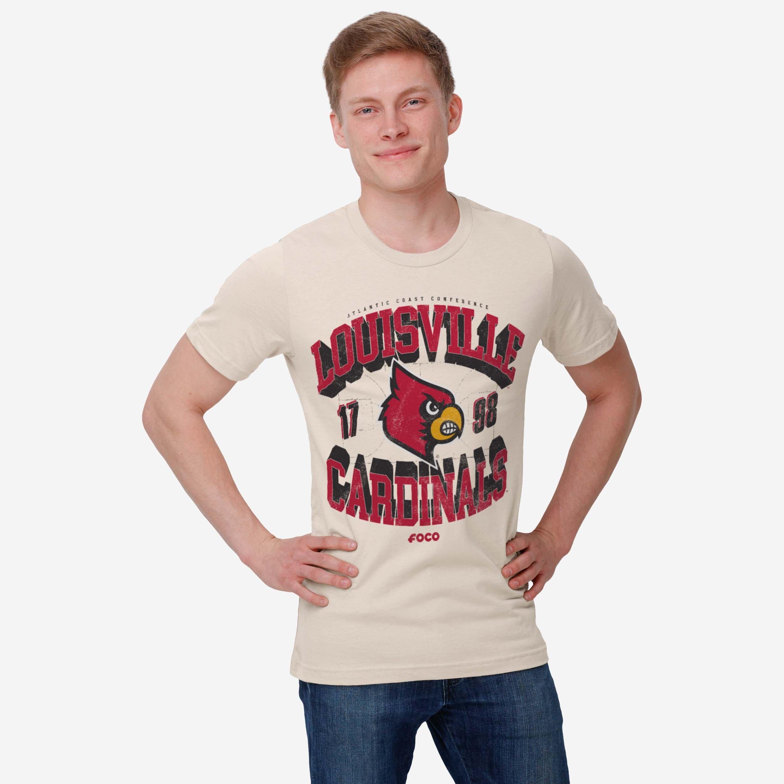 Louisville Cardinals Court Arched Wordmark T-Shirt - Image 2