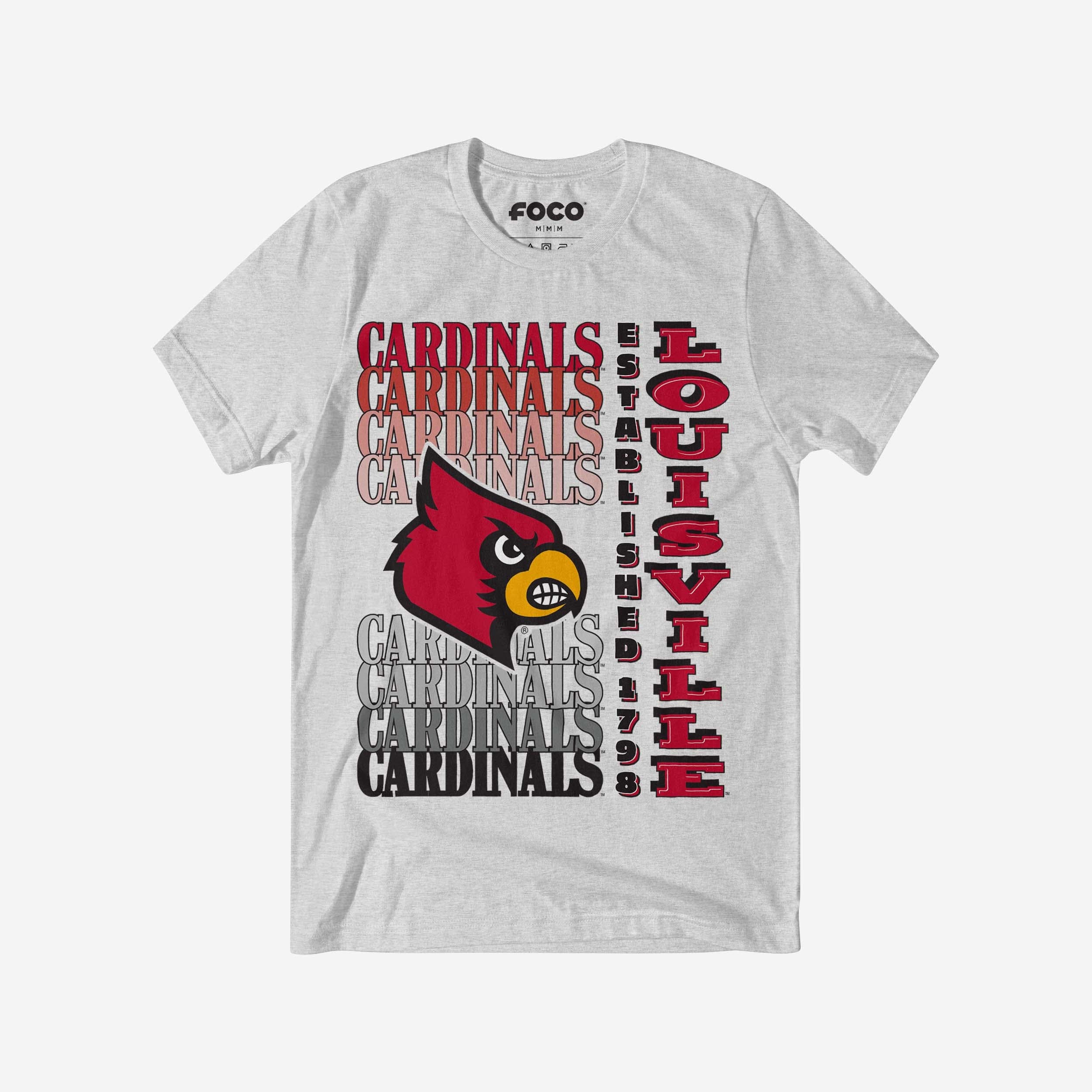 Louisville Cardinals Gradient Wordmark T-Shirt