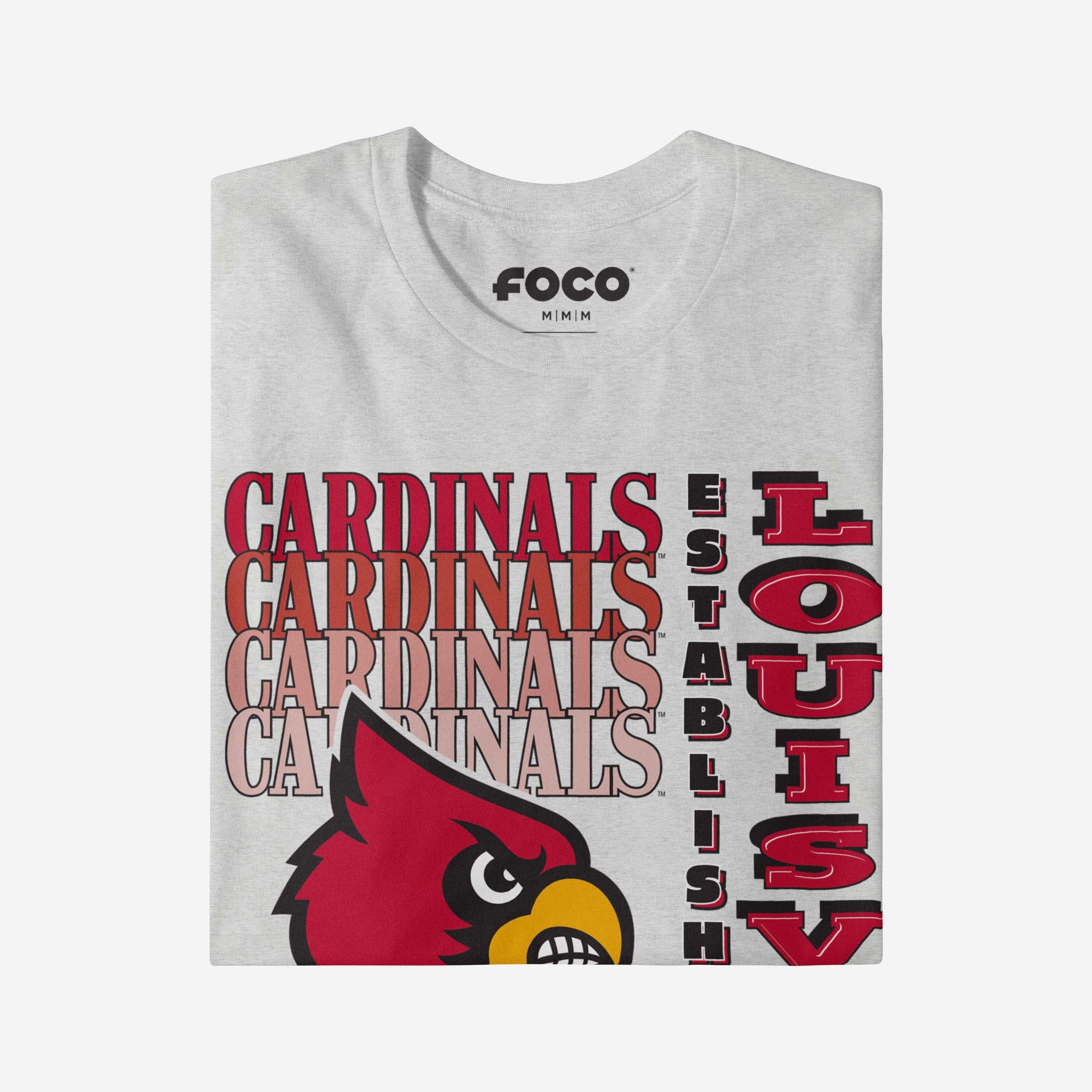 Louisville Cardinals Gradient Wordmark T-Shirt - Image 3
