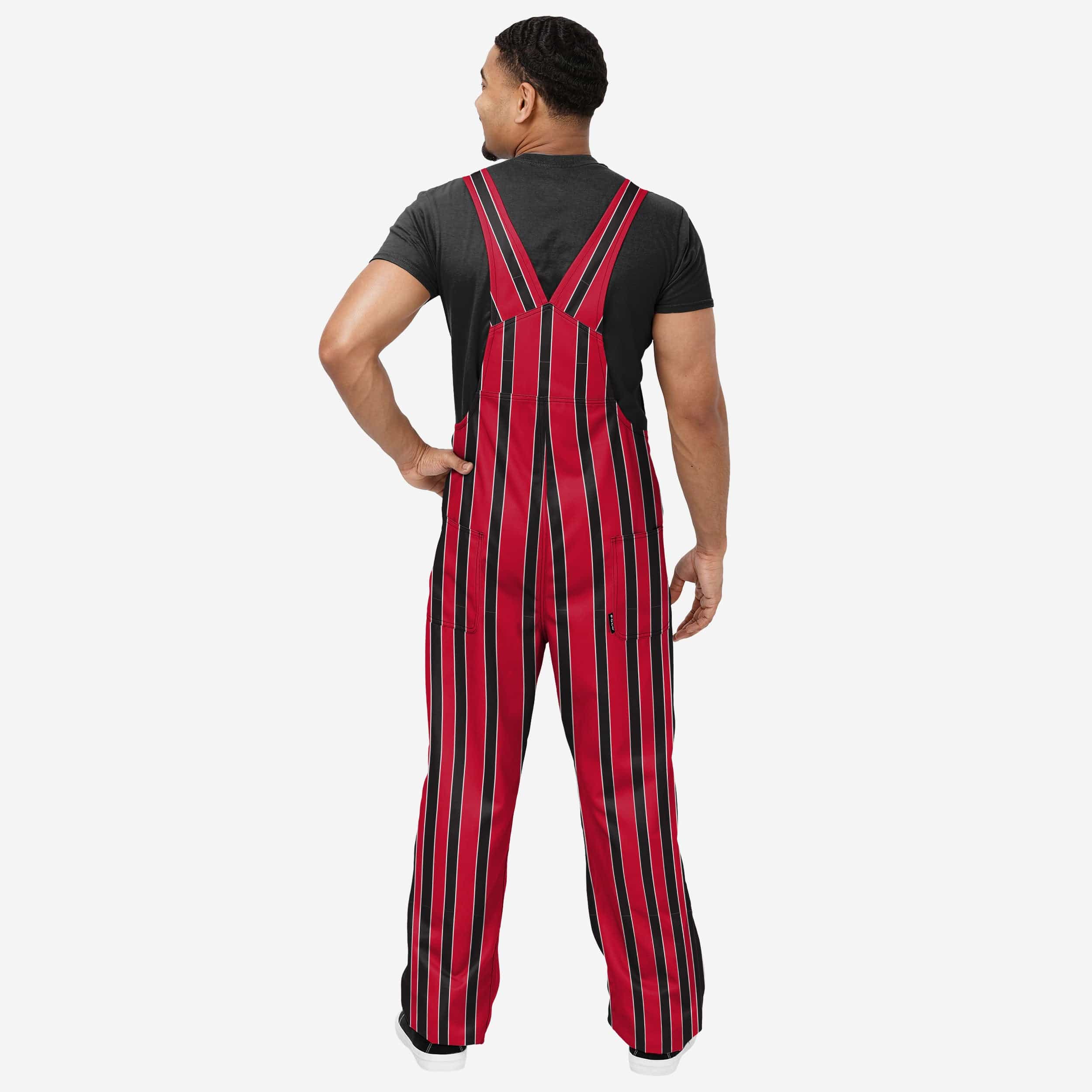 Louisville Cardinals Mens Sideline Spirit Bib Overalls - Image 2