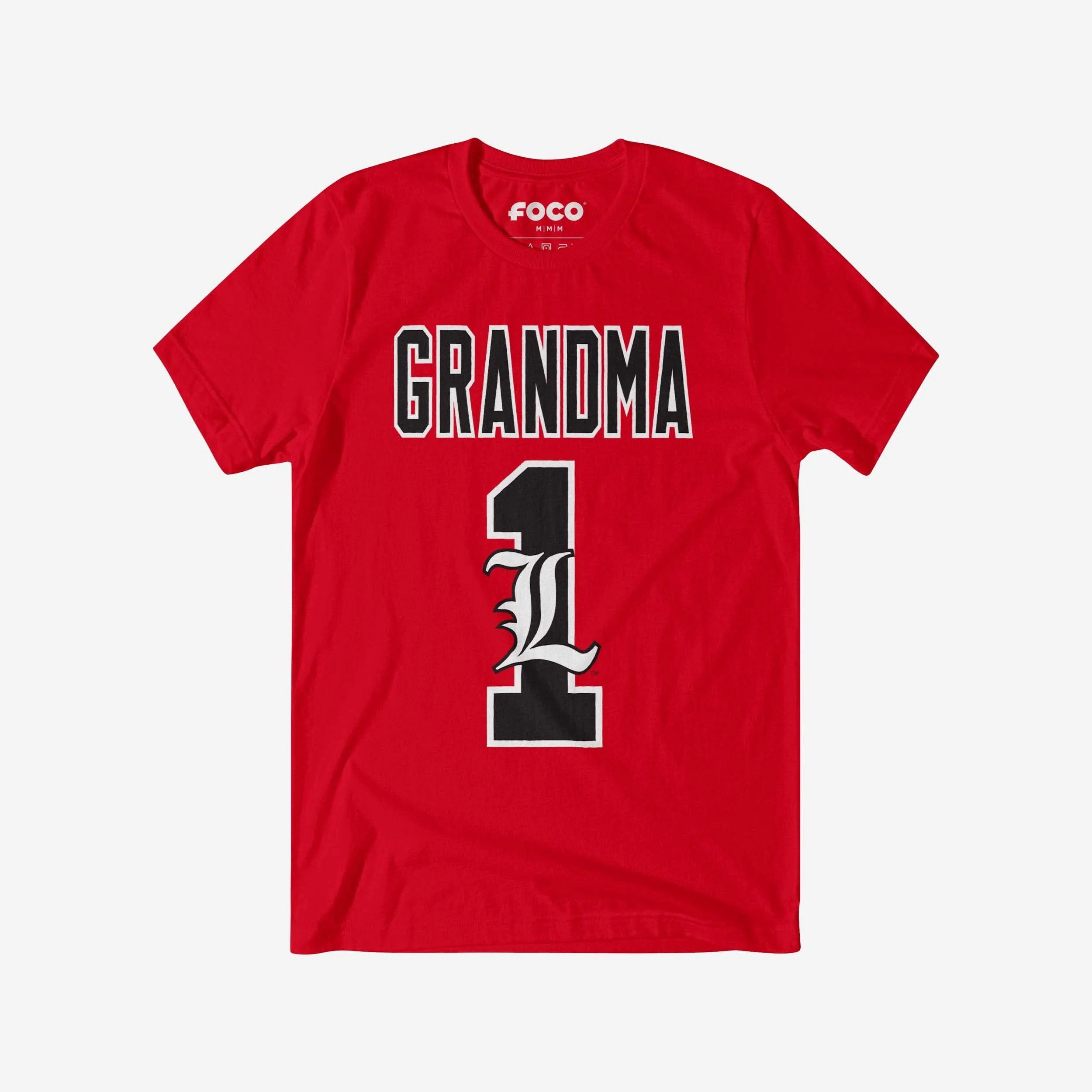 Louisville Cardinals Number 1 Grandma T-Shirt