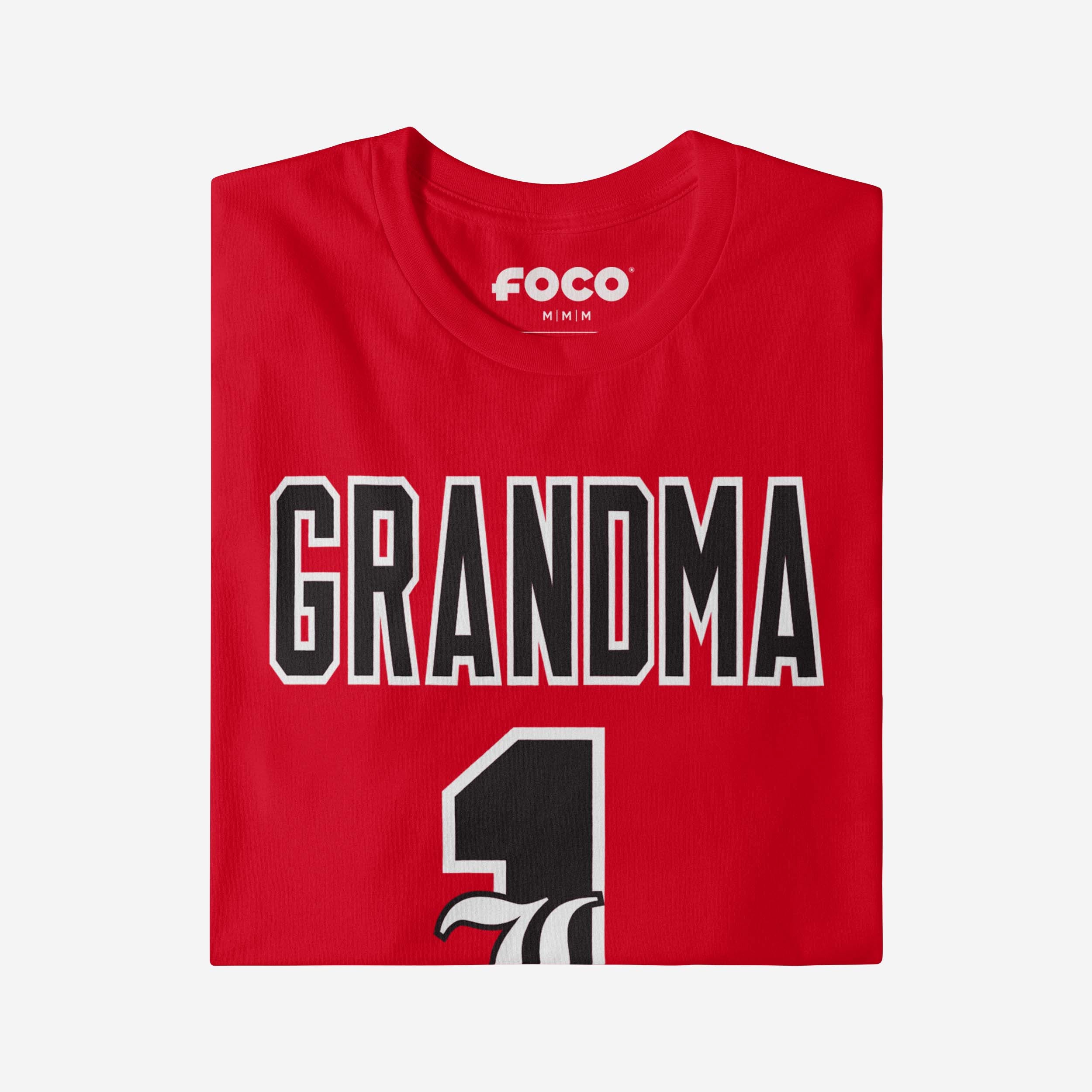 Louisville Cardinals Number 1 Grandma T-Shirt - Image 3