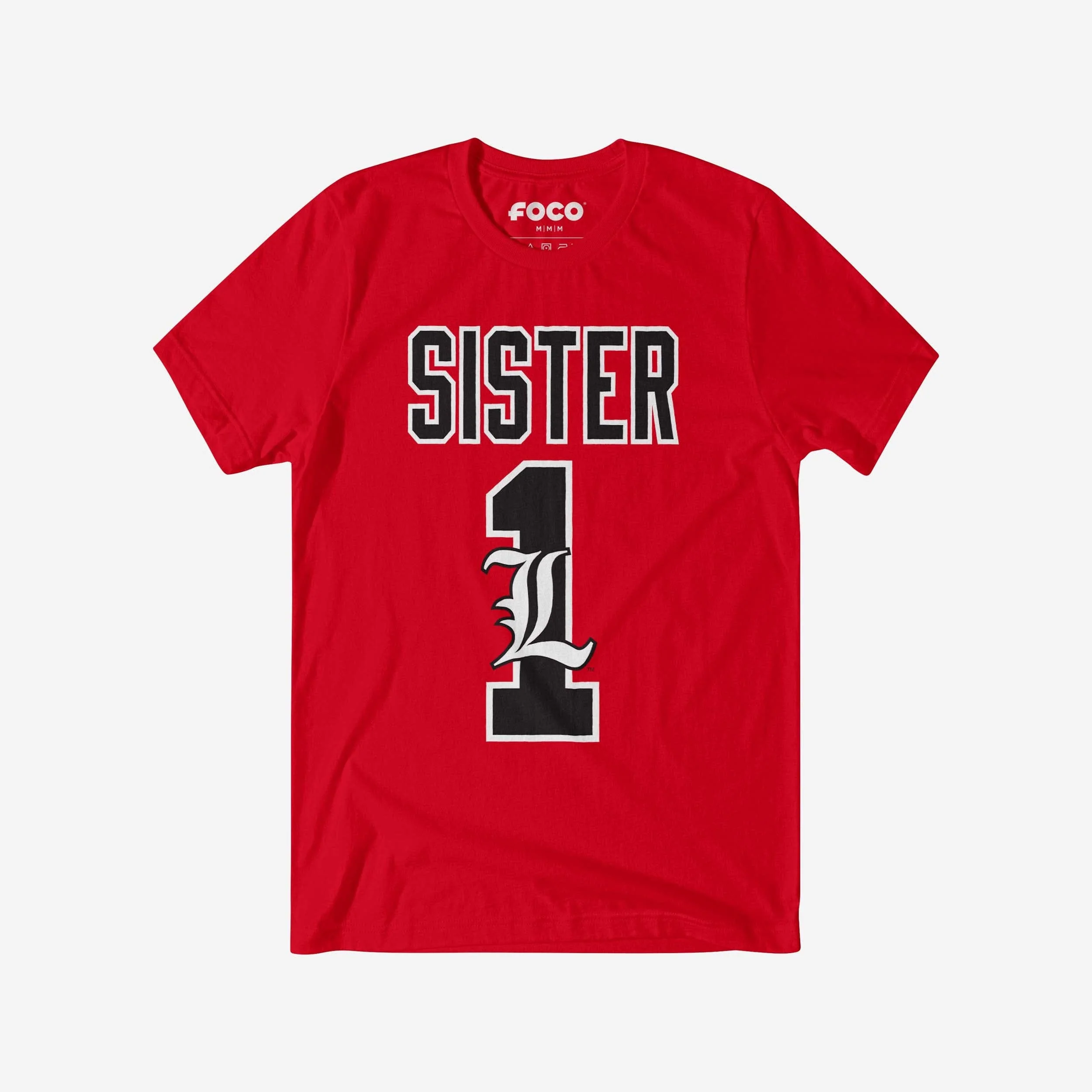 Louisville Cardinals Number 1 Sister T-Shirt