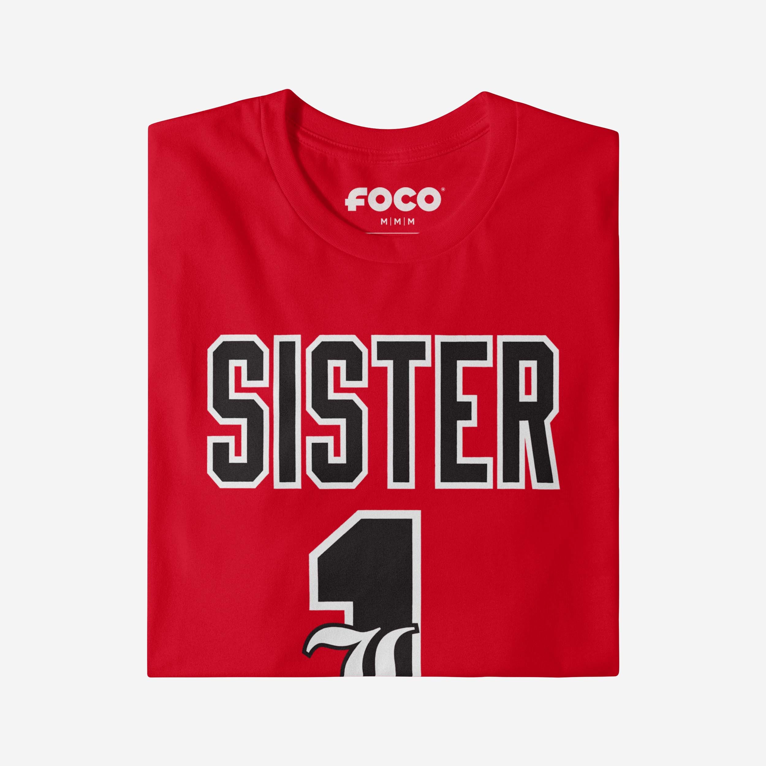 Louisville Cardinals Number 1 Sister T-Shirt - Image 4
