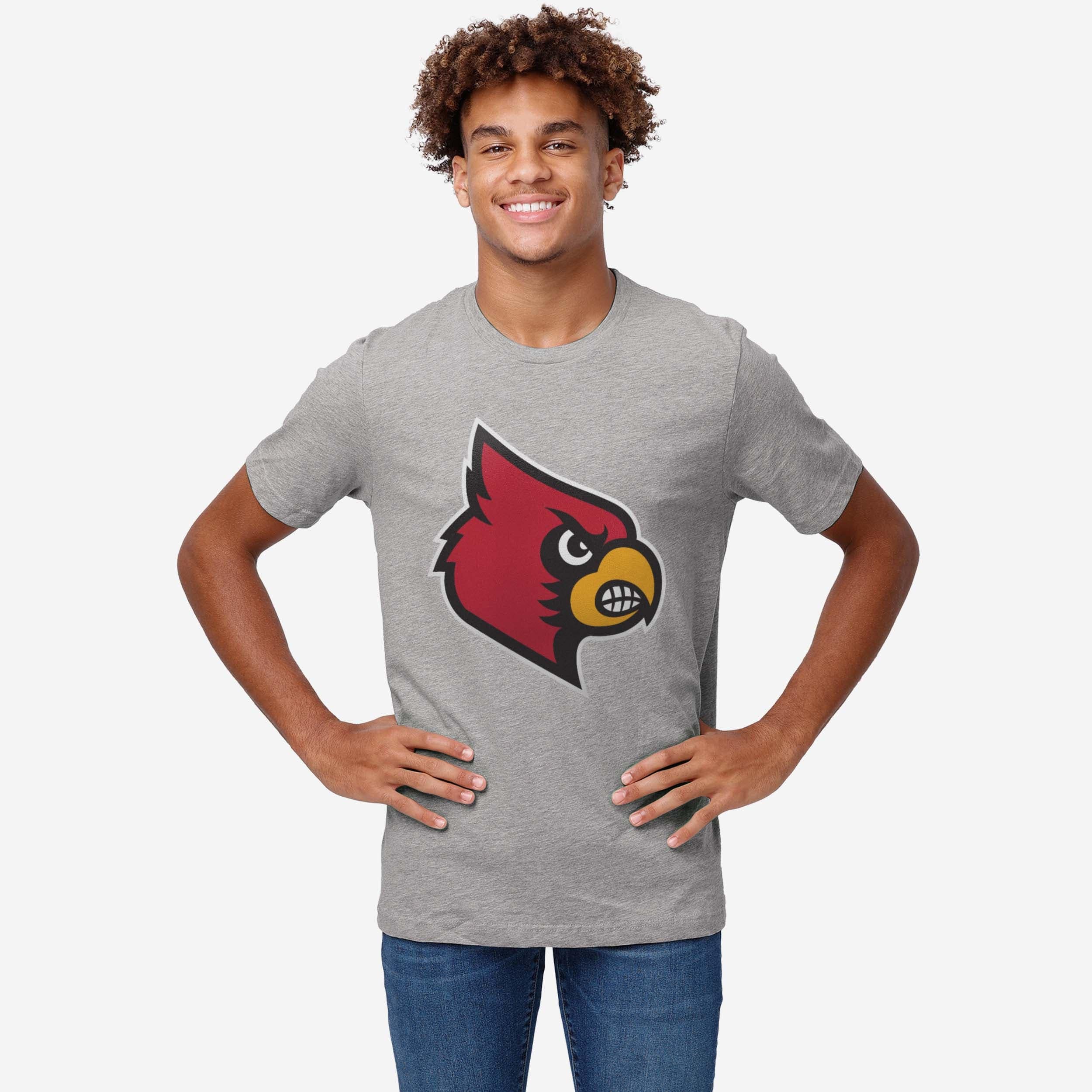 Louisville Cardinals Primary Logo T-Shirt - Image 10