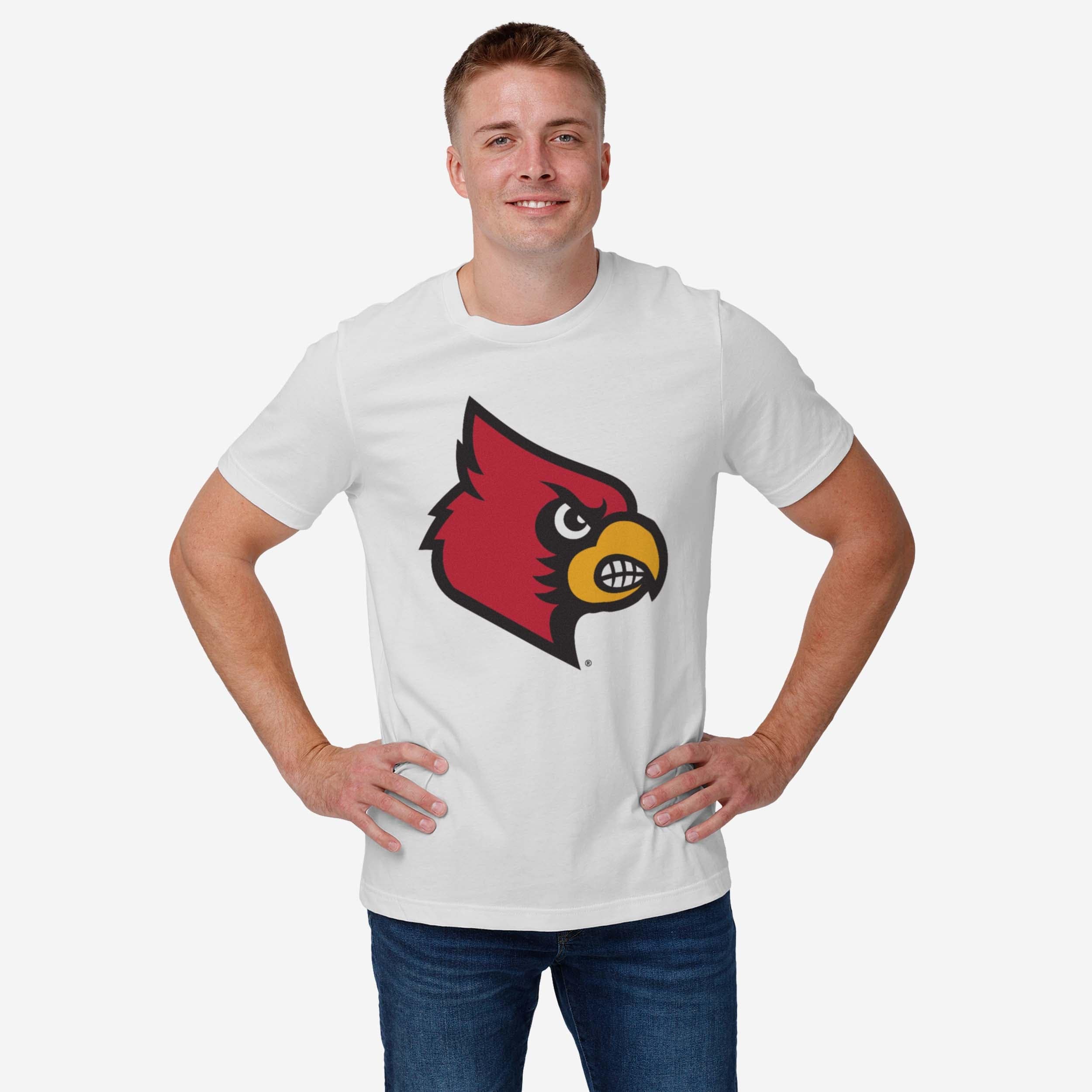 Louisville Cardinals Primary Logo T-Shirt - Image 14