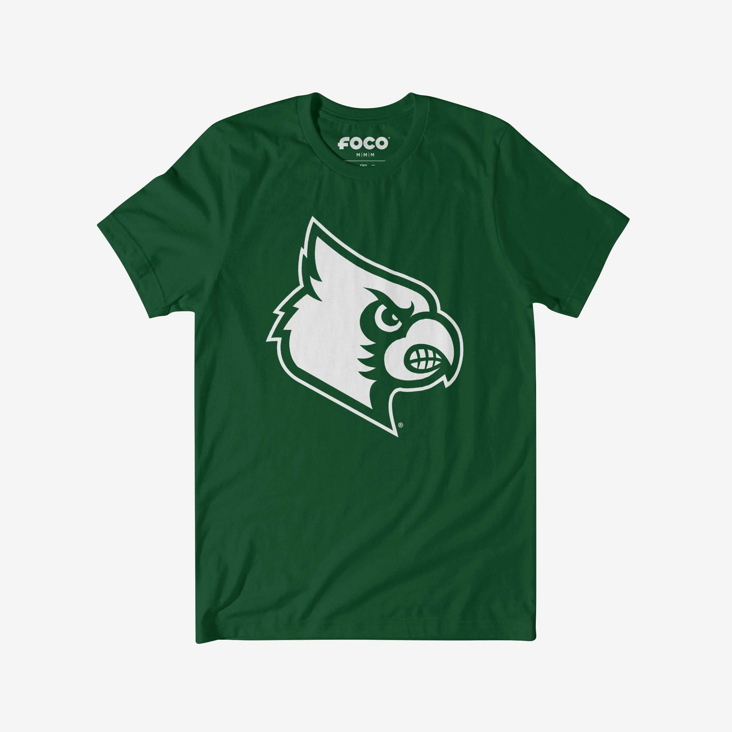 Louisville Cardinals White Logo T-Shirt