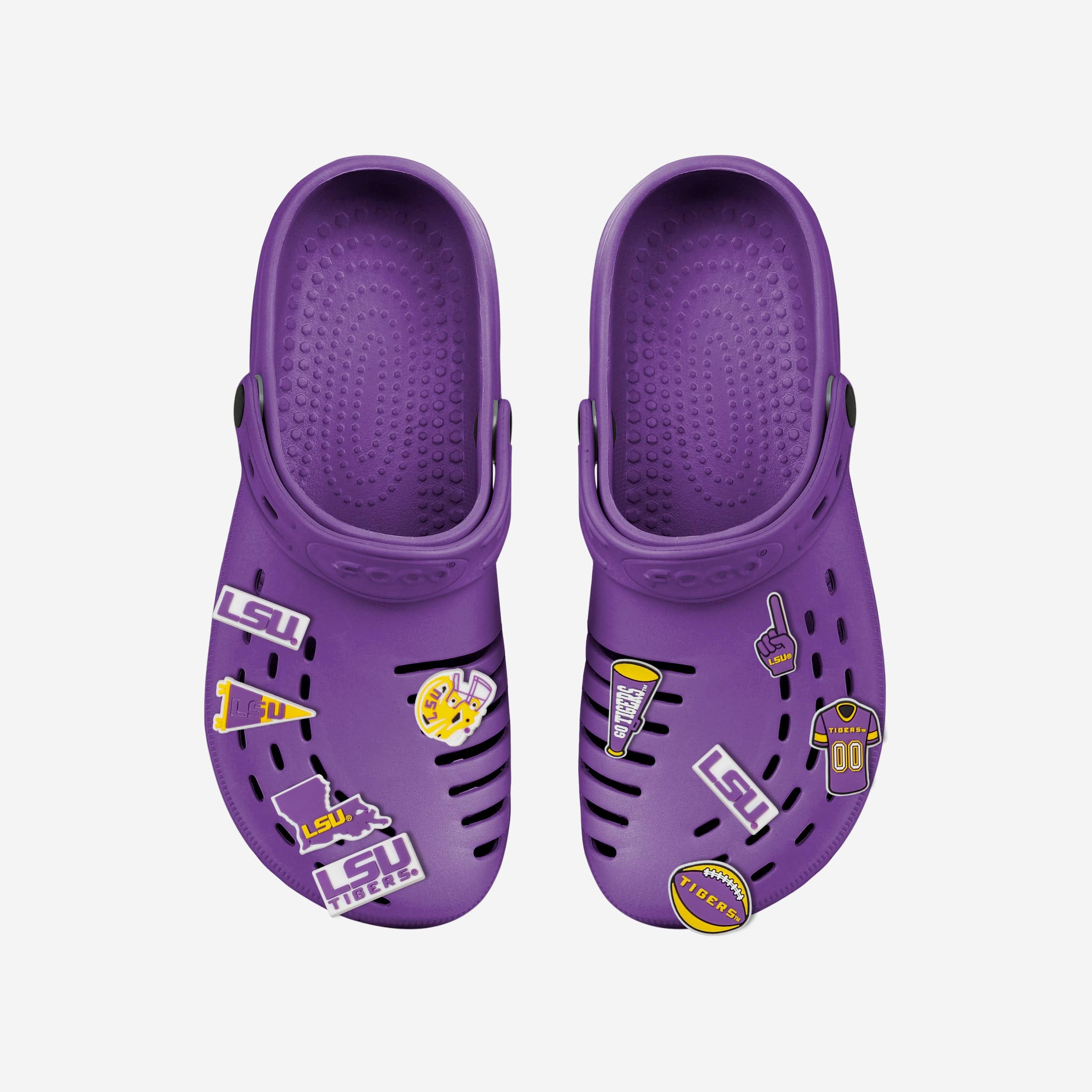 Lsu Tigers 10 Pack Team Clog Charms - Image 4
