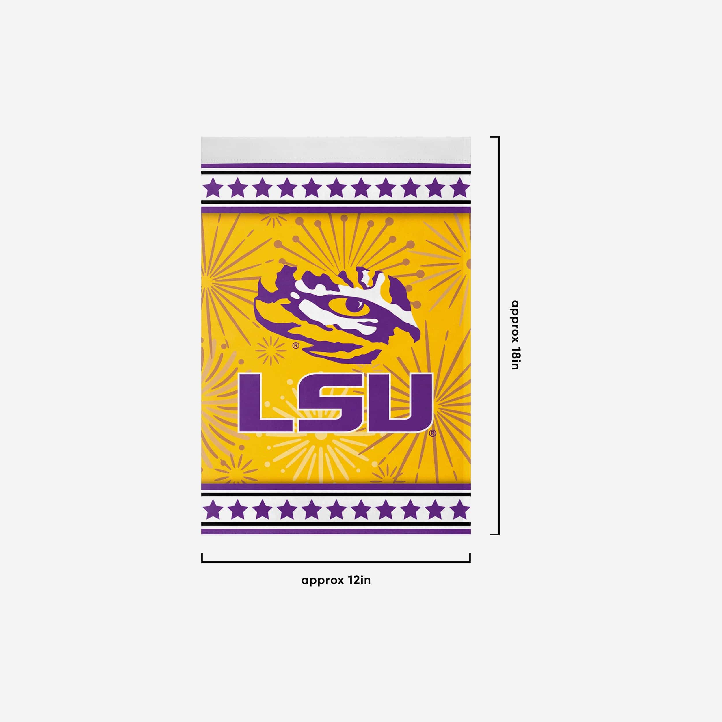 LSU Tigers Americana Garden Flag - Image 3