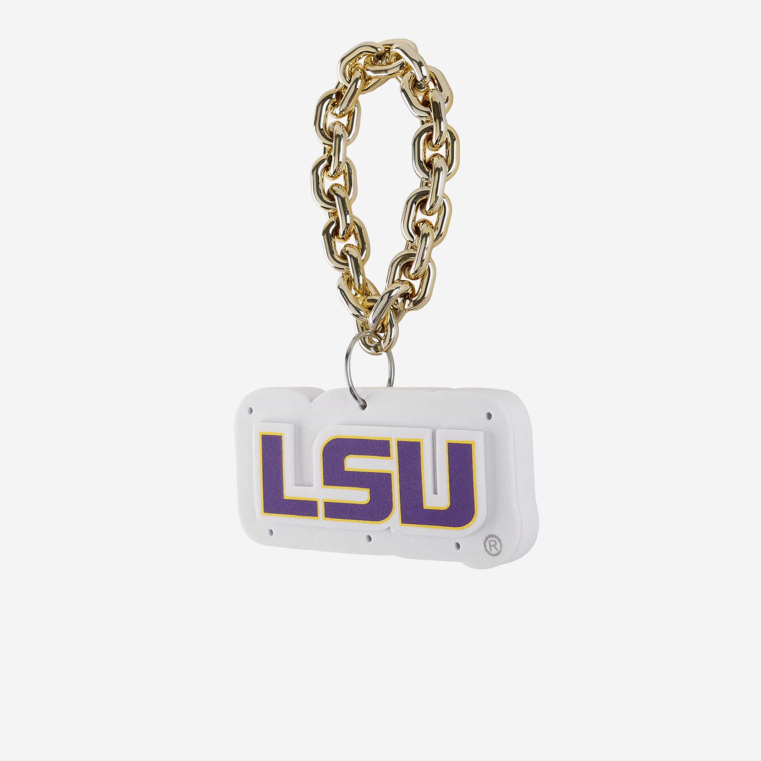 LSU Tigers Big Logo Light Up Chain Ornament - Image 2
