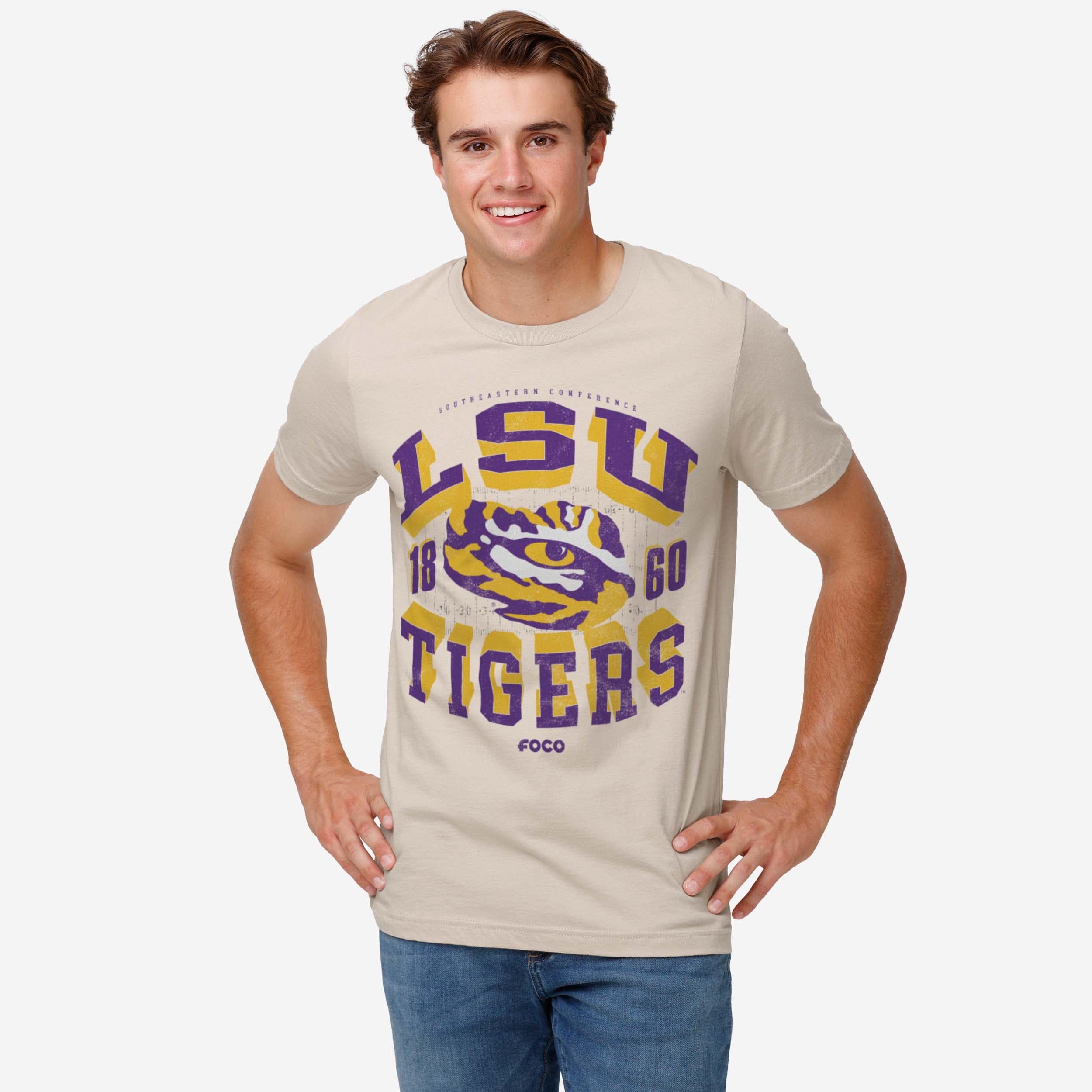 LSU Tigers Field Arched Wordmark T-Shirt - Image 2