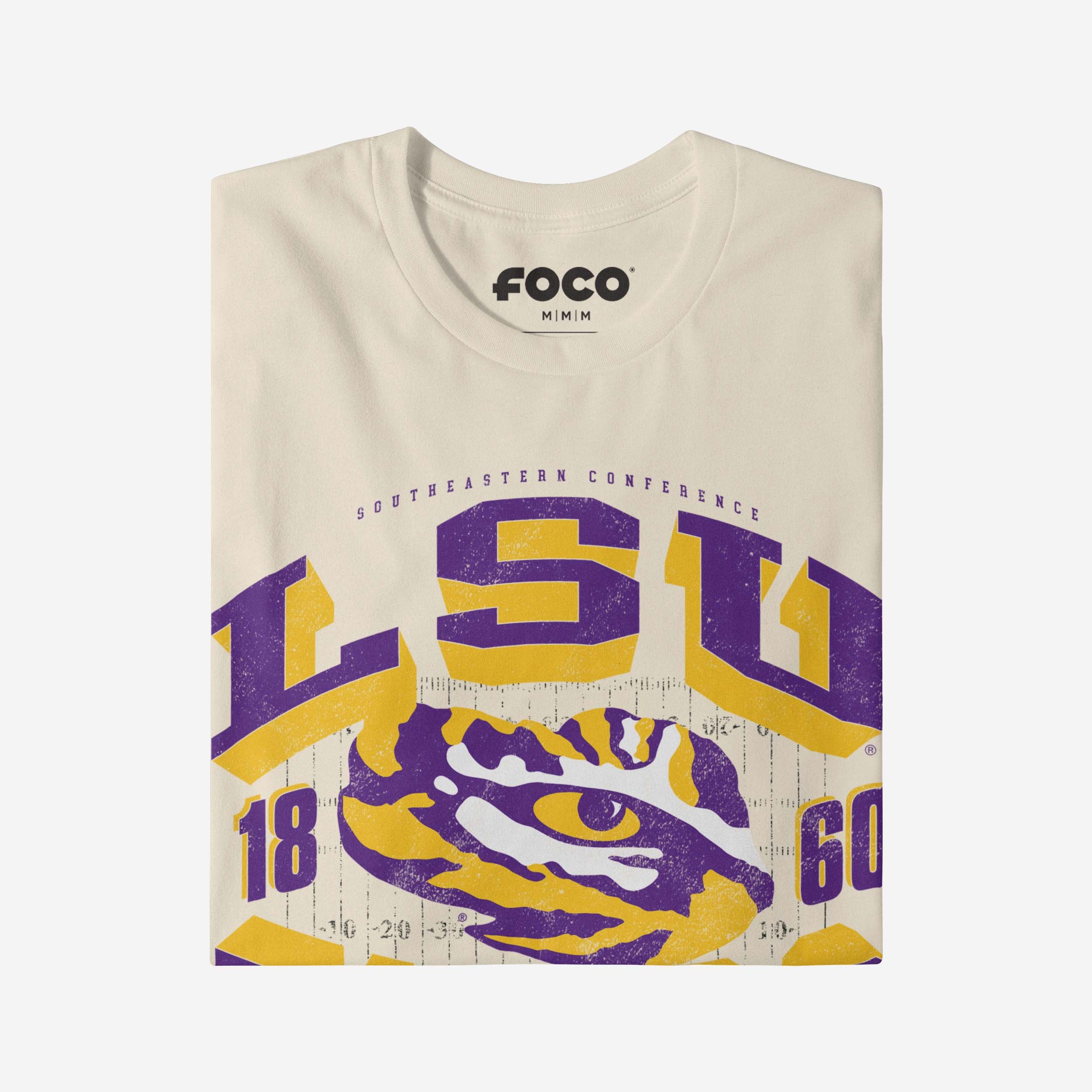 LSU Tigers Field Arched Wordmark T-Shirt - Image 4