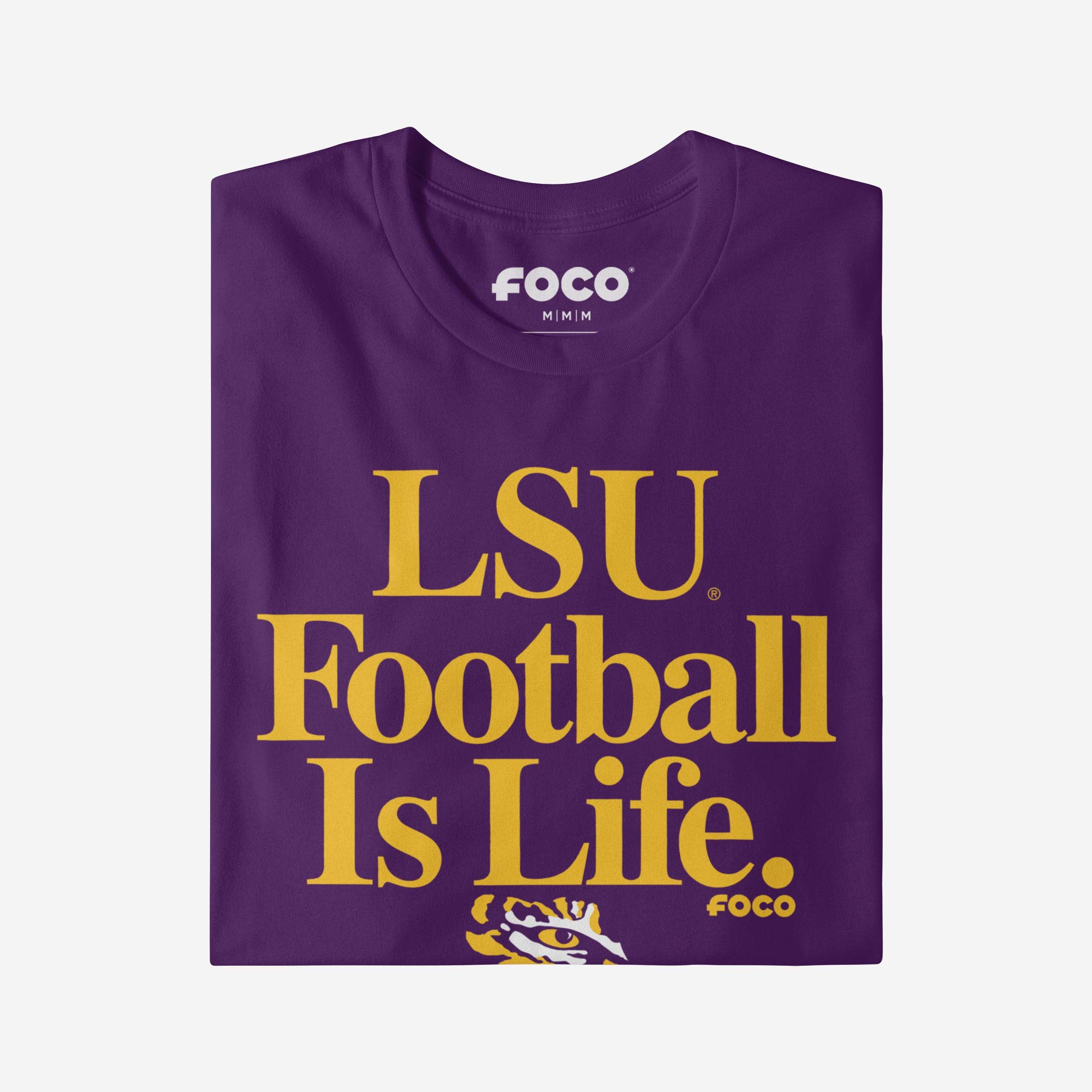 LSU Tigers Football is Life T-Shirt - Image 4