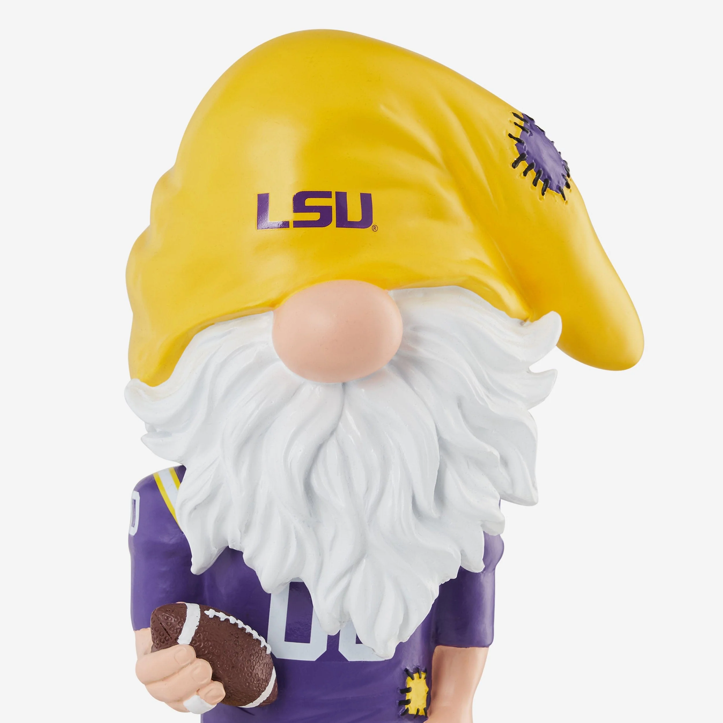 LSU Tigers Gnome Bobblehead - Image 2