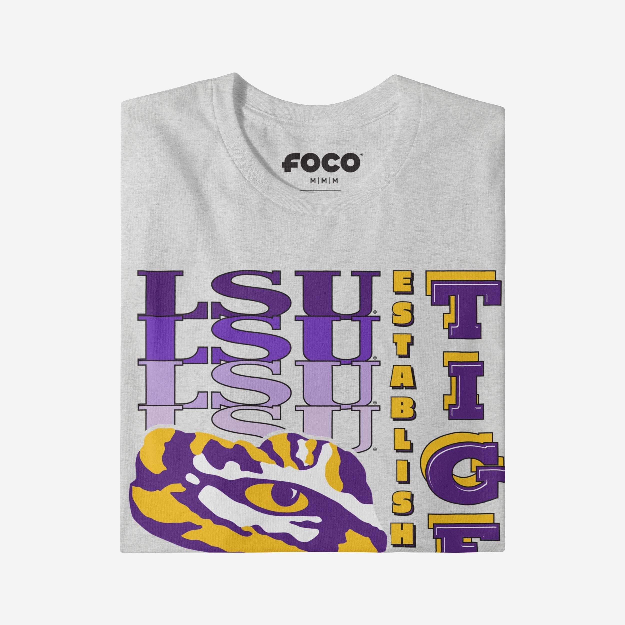 LSU Tigers Gradient Wordmark T-Shirt - Image 3