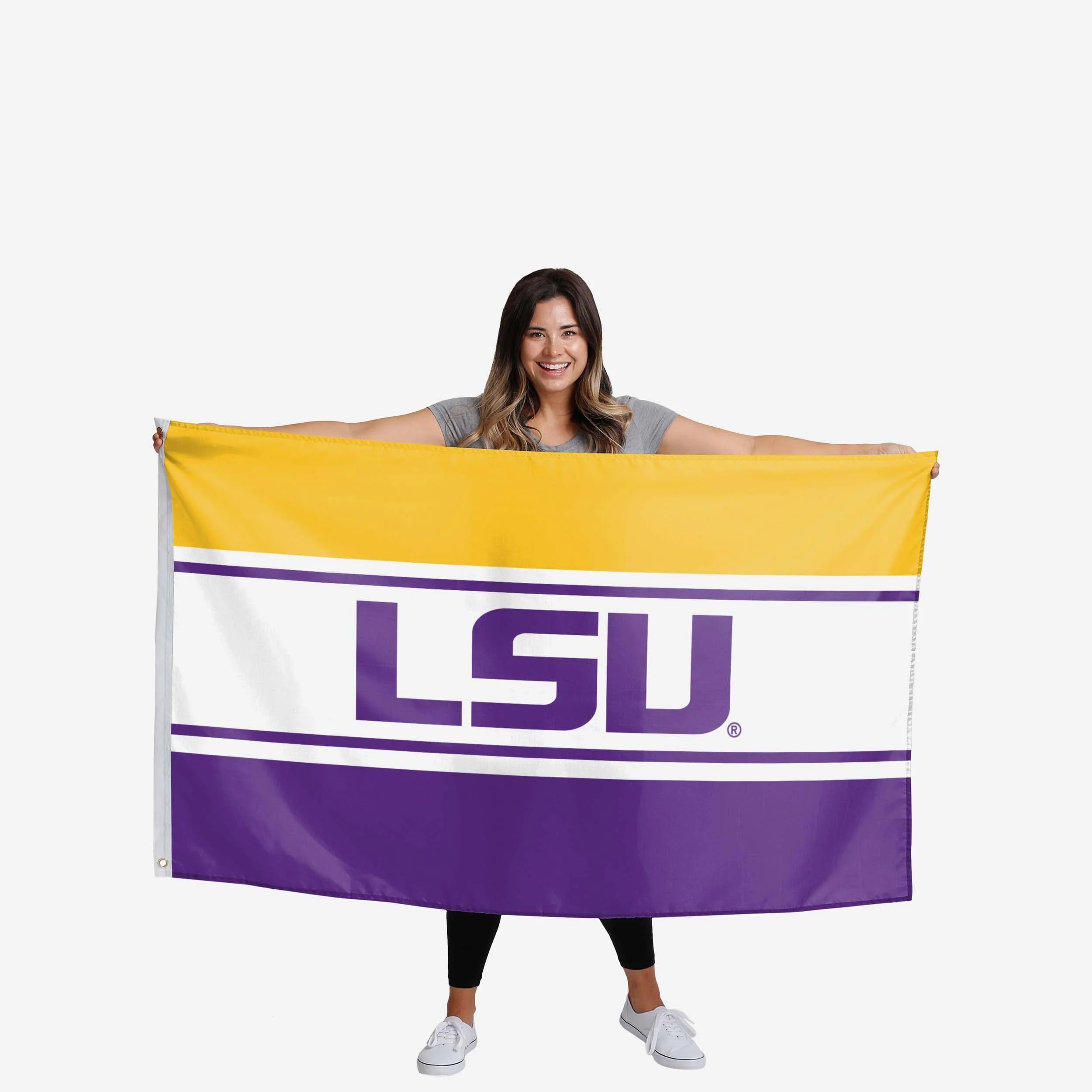 LSU Tigers Horizontal Flag - Image 3