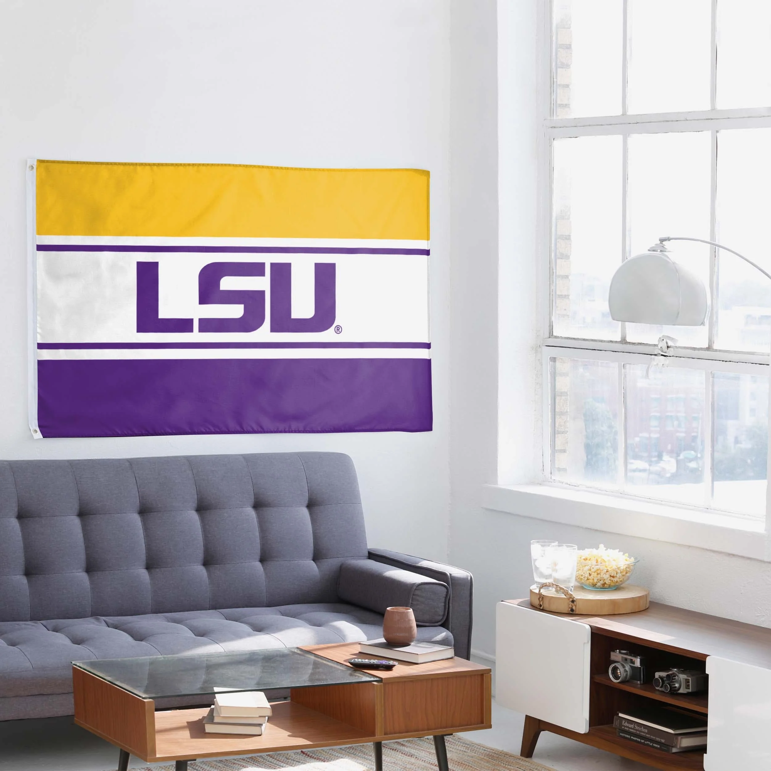 LSU Tigers Horizontal Flag - Image 5