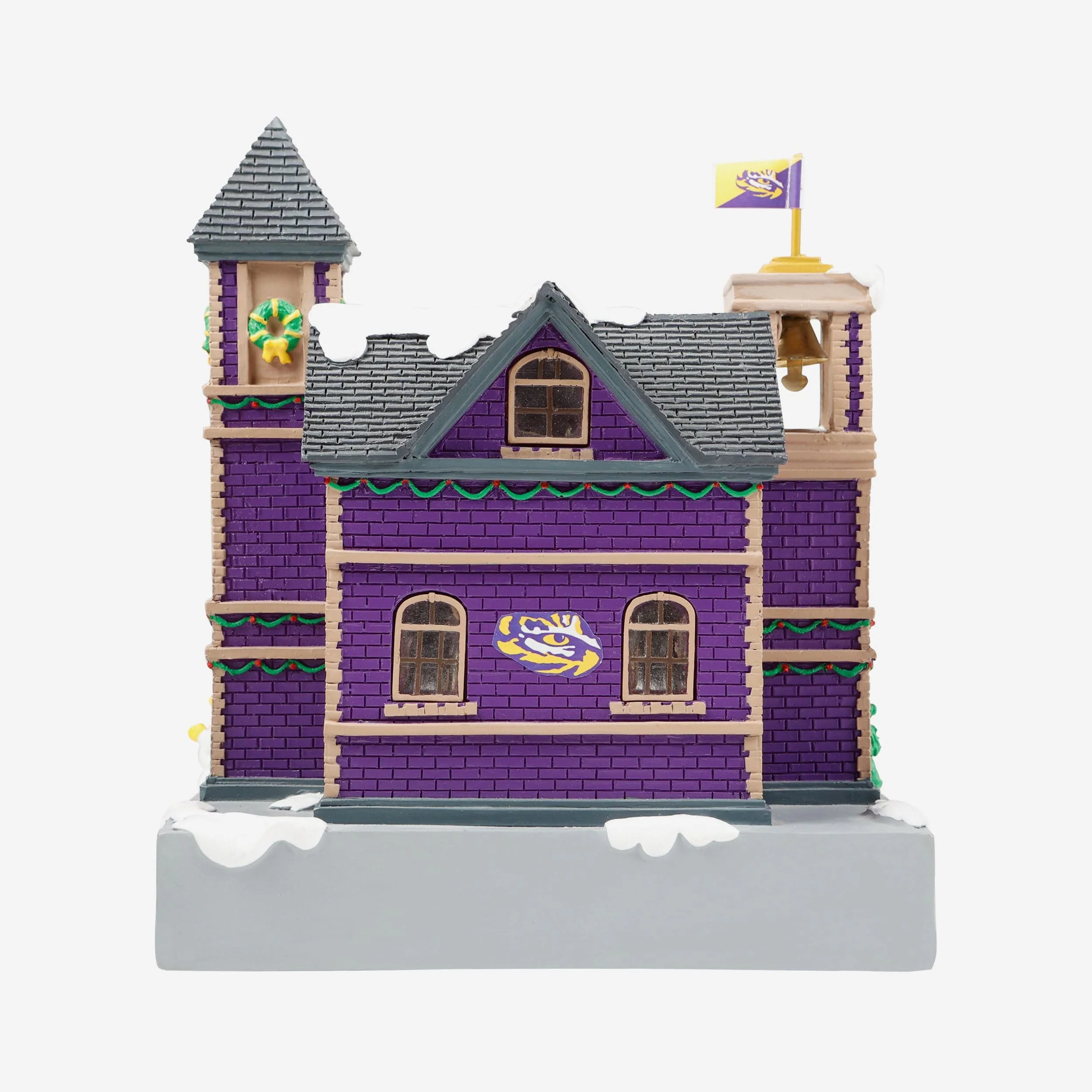 LSU Tigers Light Up Resin Team Firehouse - Image 5