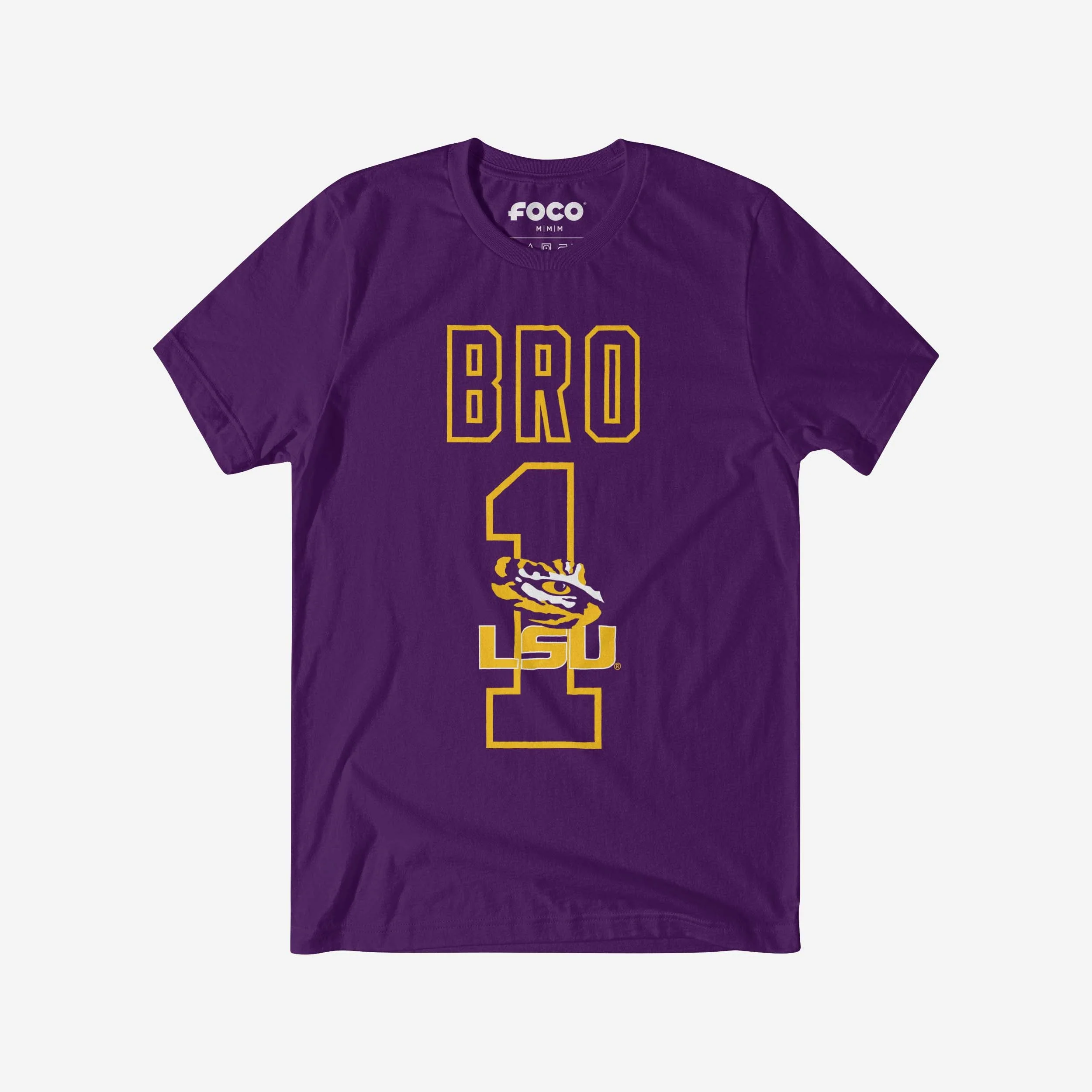 LSU Tigers Number 1 Bro T-Shirt