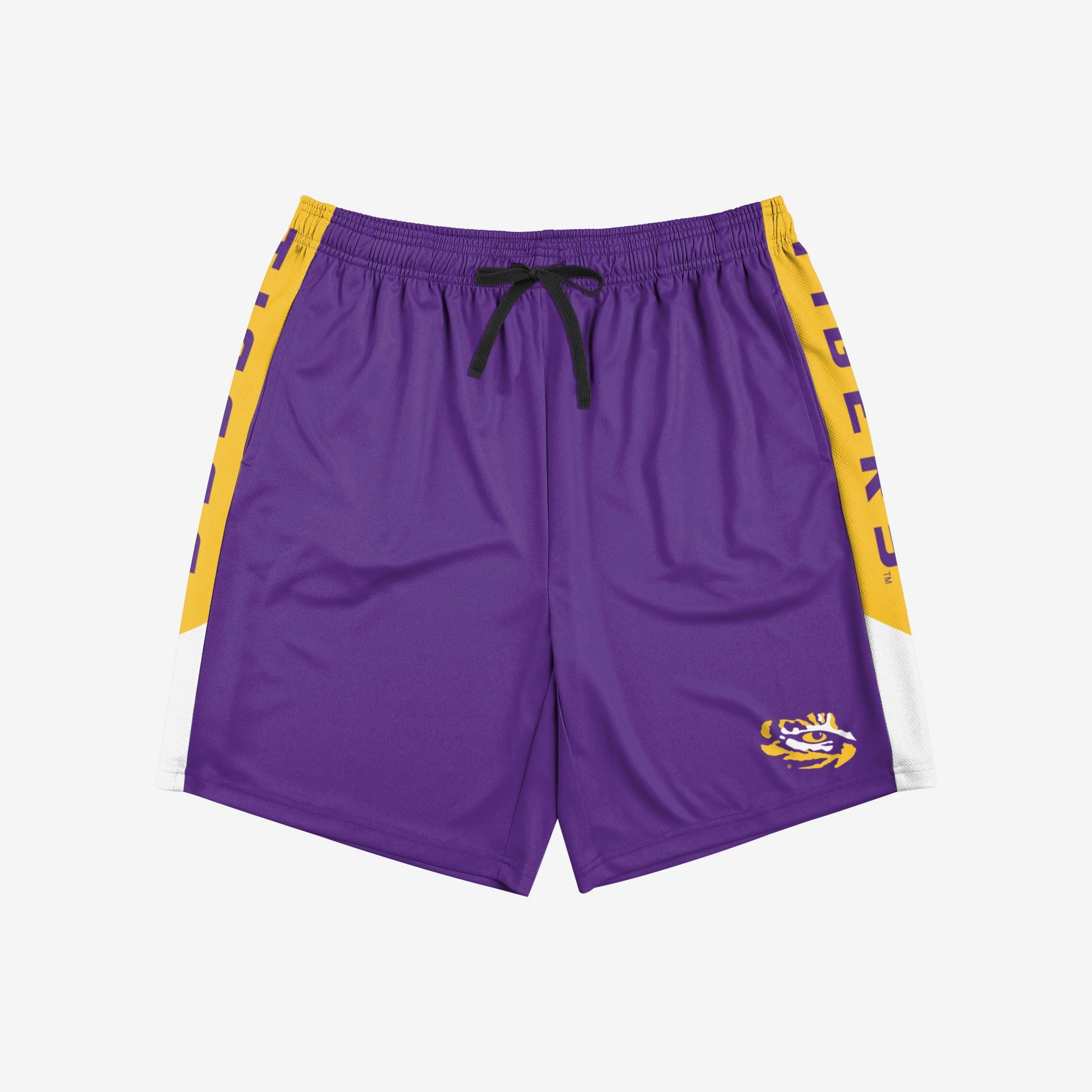 LSU Tigers Side Stripe Training Shorts - Image 3