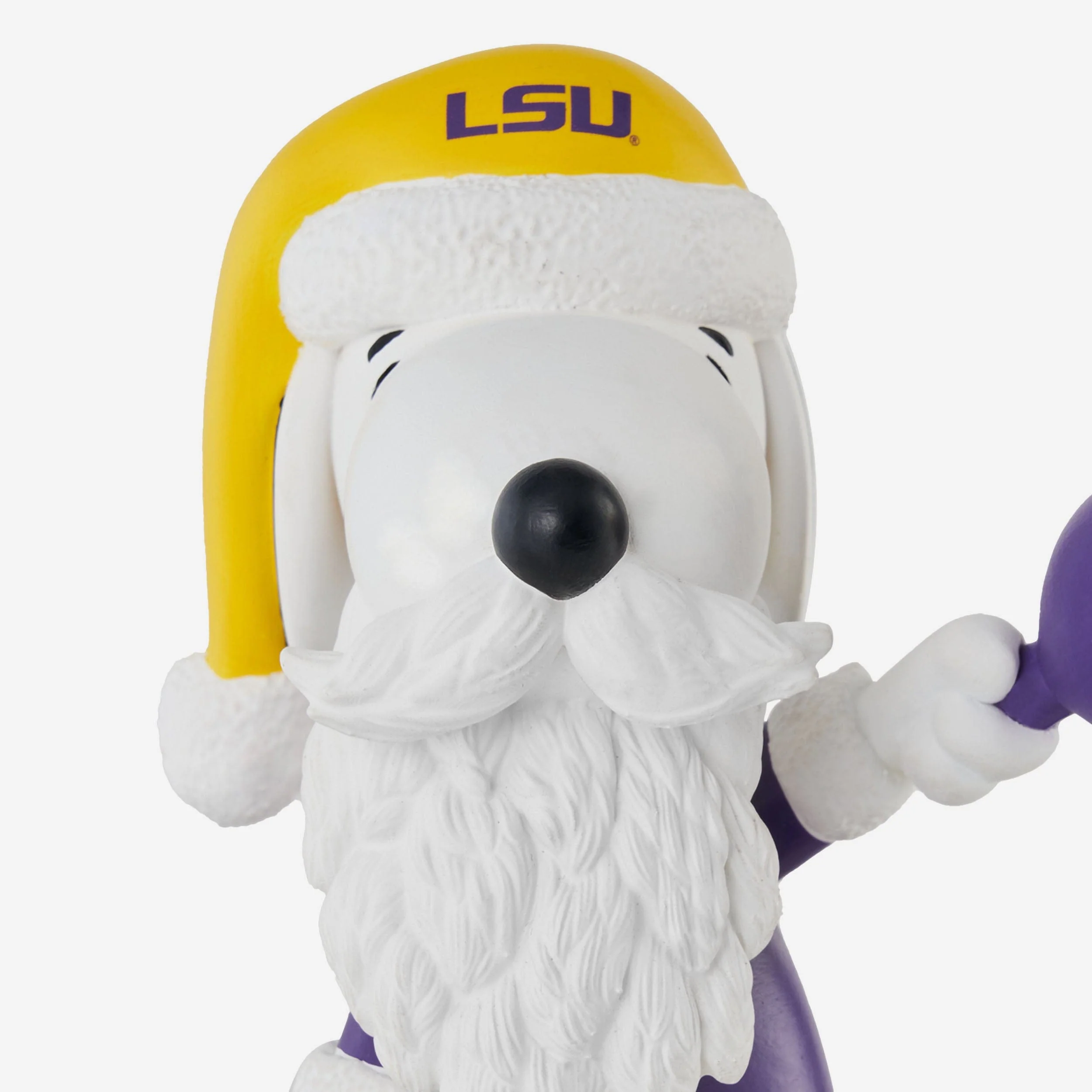 LSU Tigers Snoopy & Woodstock Peanuts Christmas Special Bobblehead - Image 2