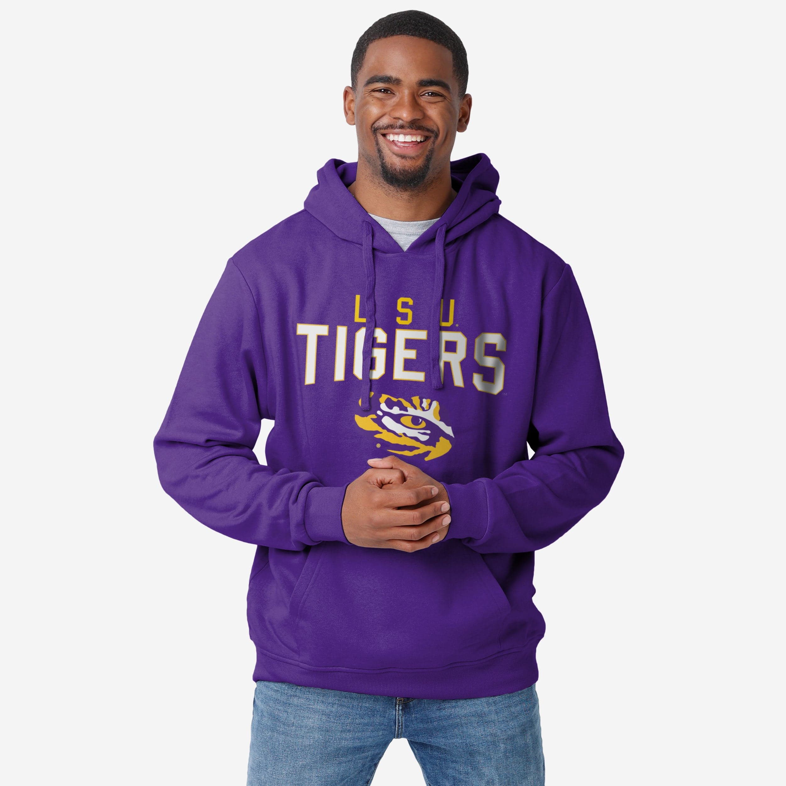 LSU Tigers Solid Hoodie