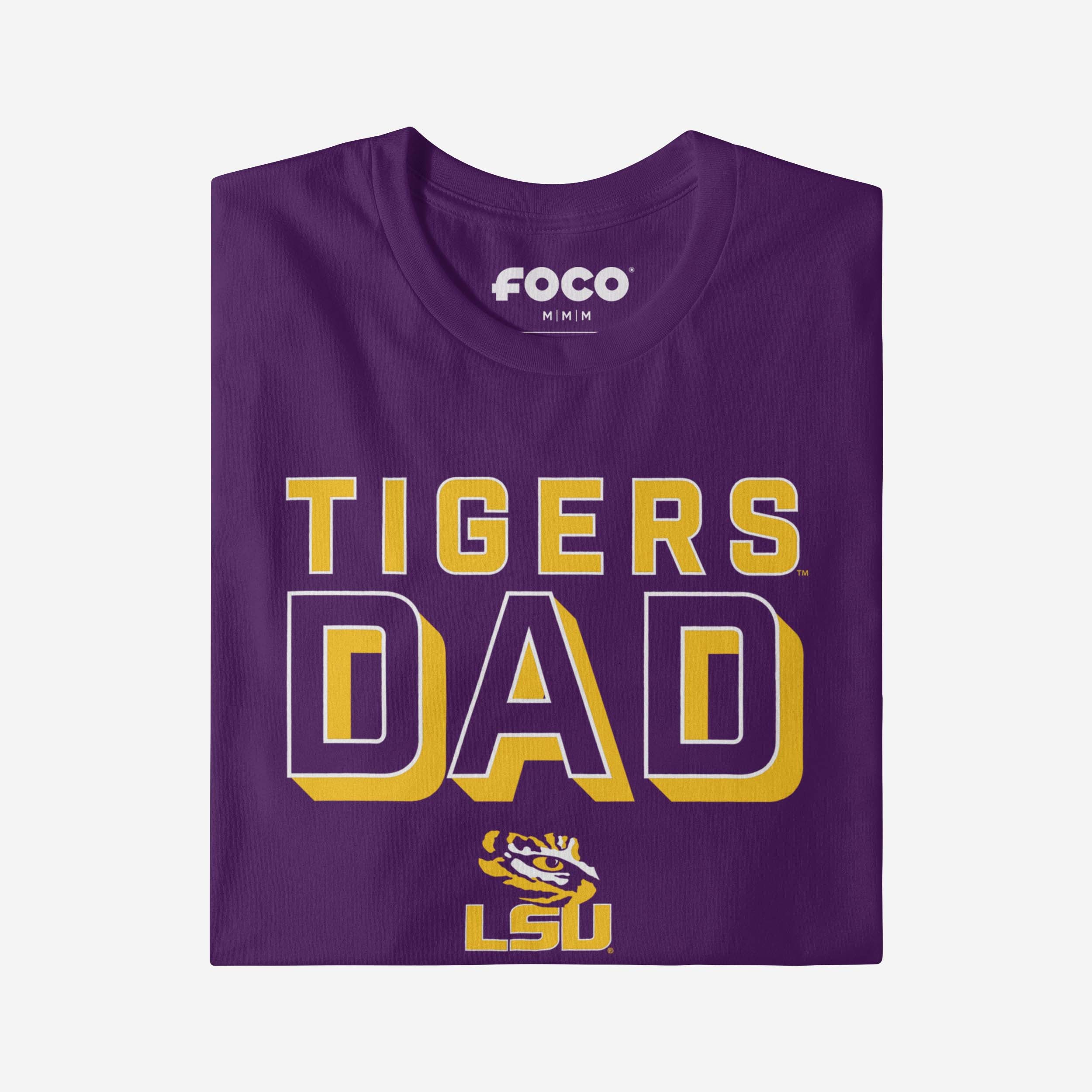 LSU Tigers Team Dad T-Shirt - Image 4