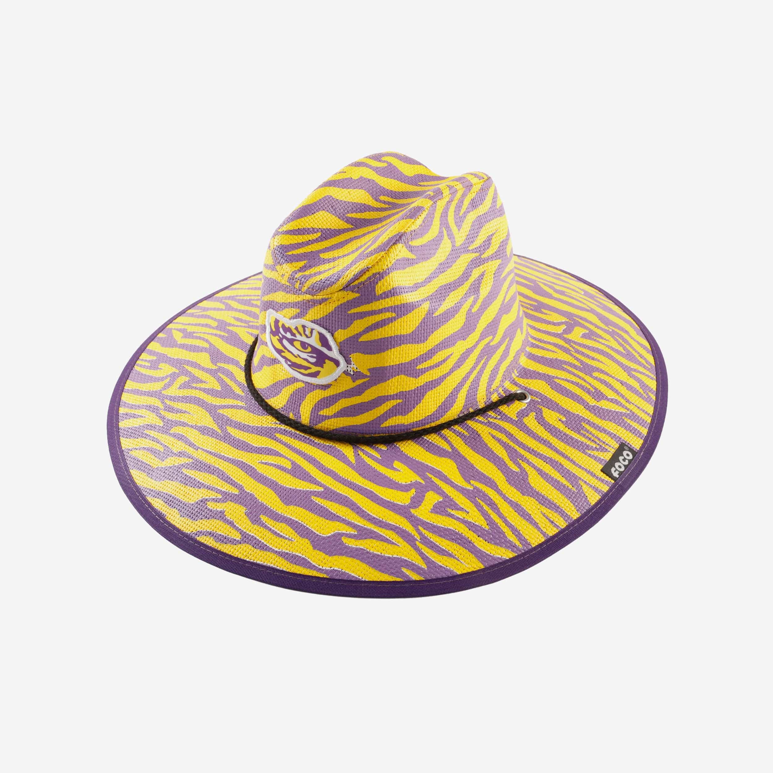 LSU Tigers Thematic Straw Hat - Image 3