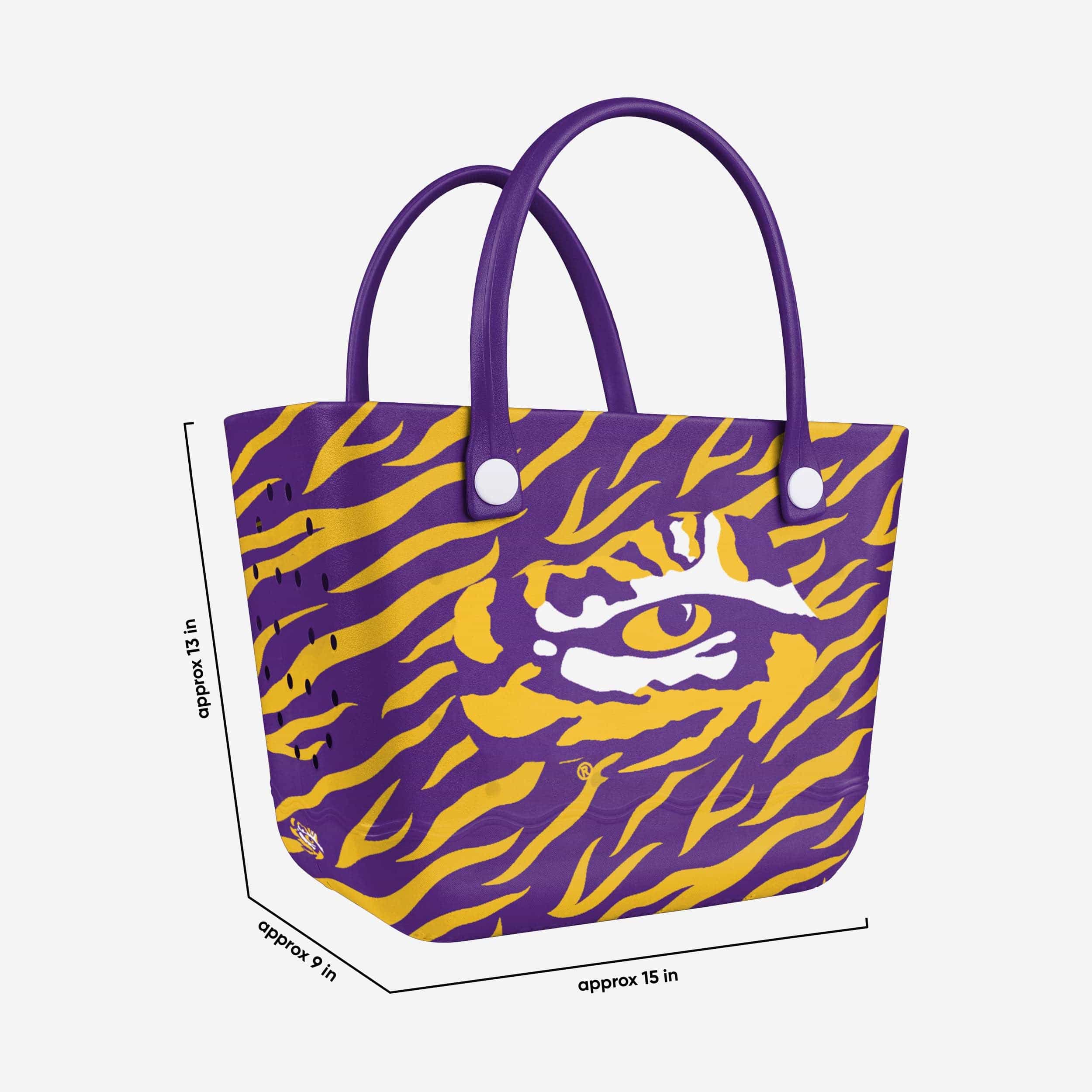 LSU Tigers Thematic Tailgate Tote Bag - Image 4