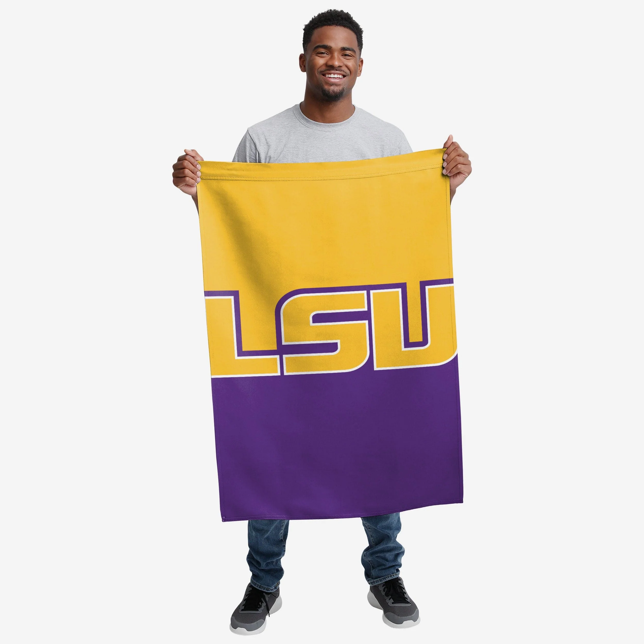 LSU Tigers Vertical Flag - Image 2