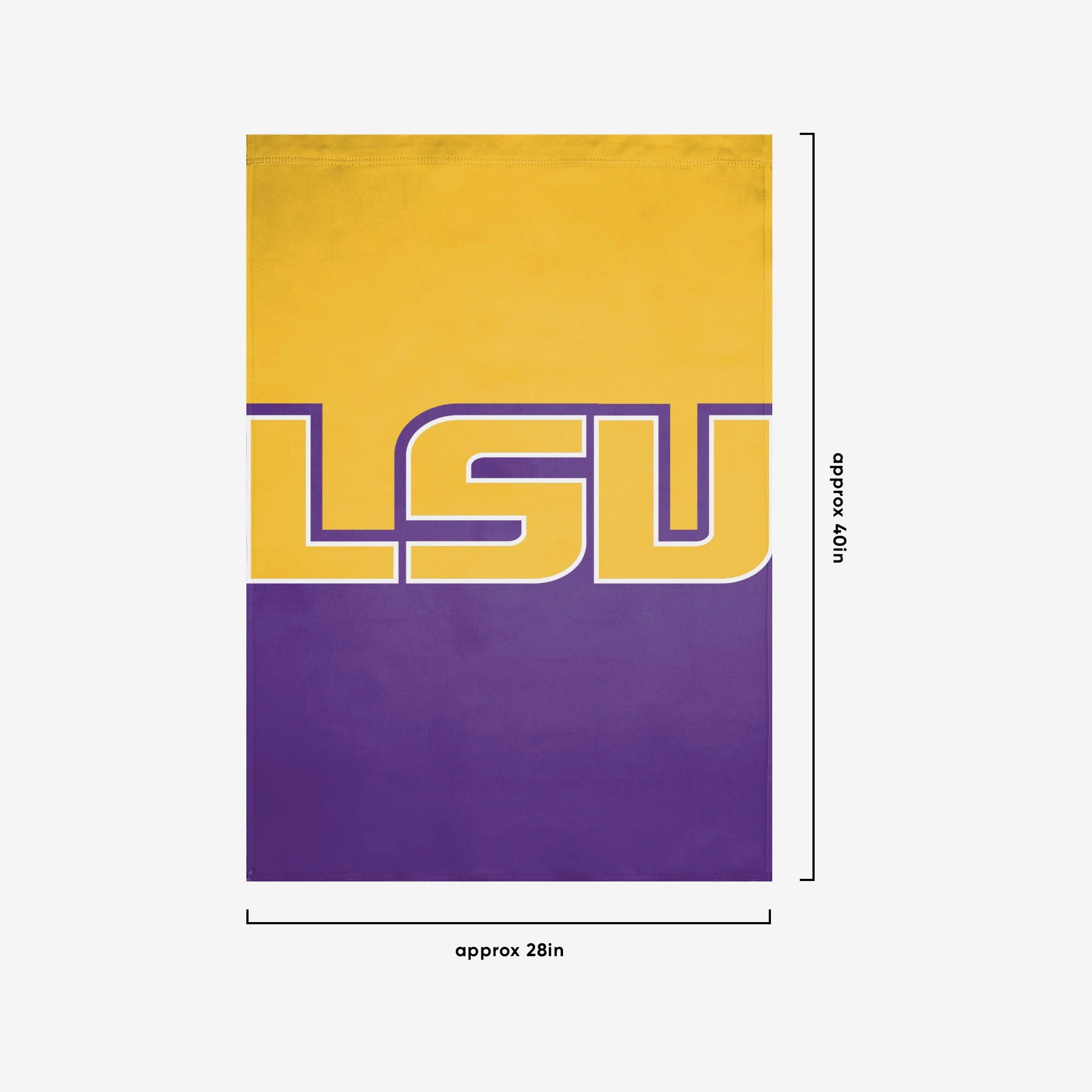 LSU Tigers Vertical Flag - Image 3