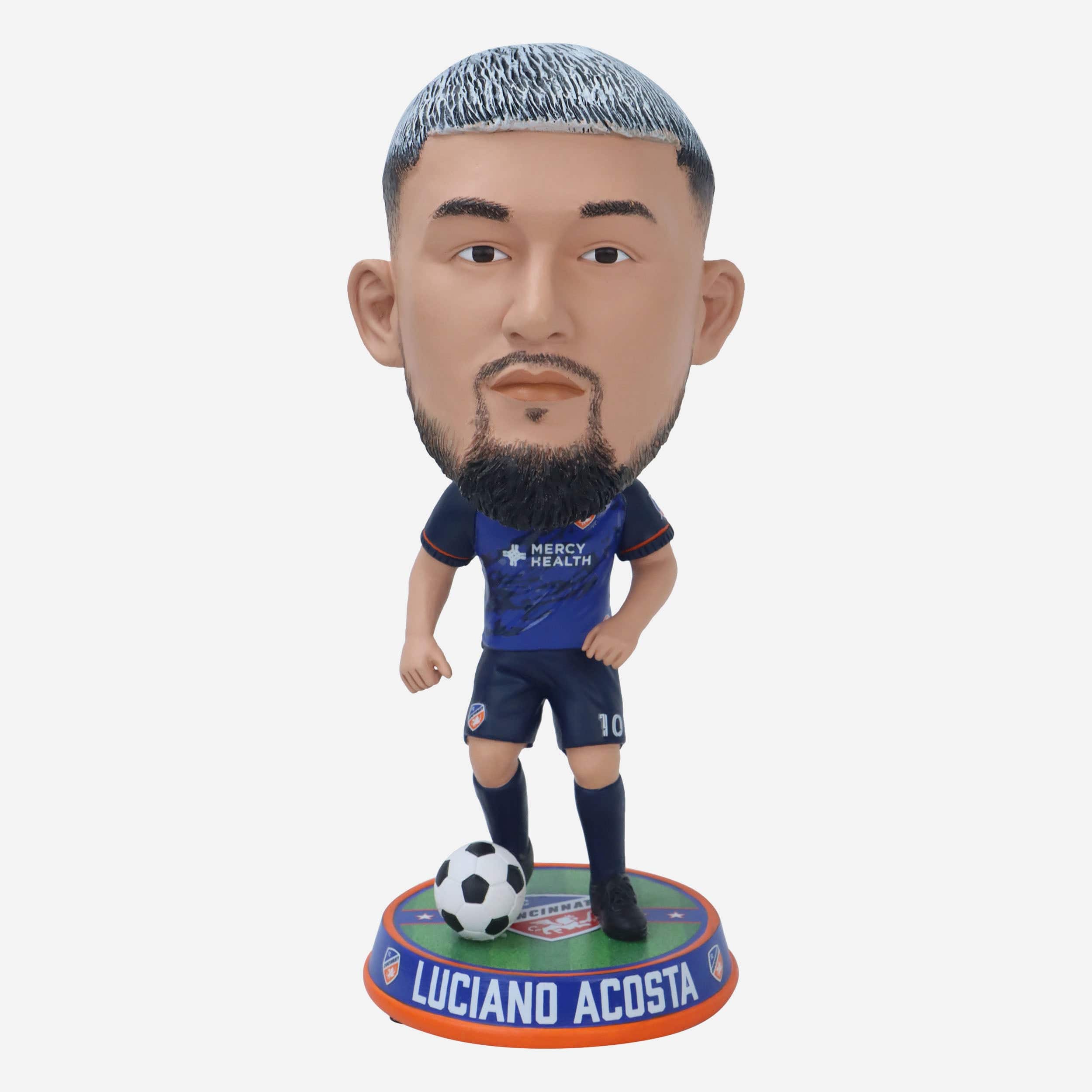 Luciano Acosta FC Cincinnati Field Stripe Bighead Bobblehead