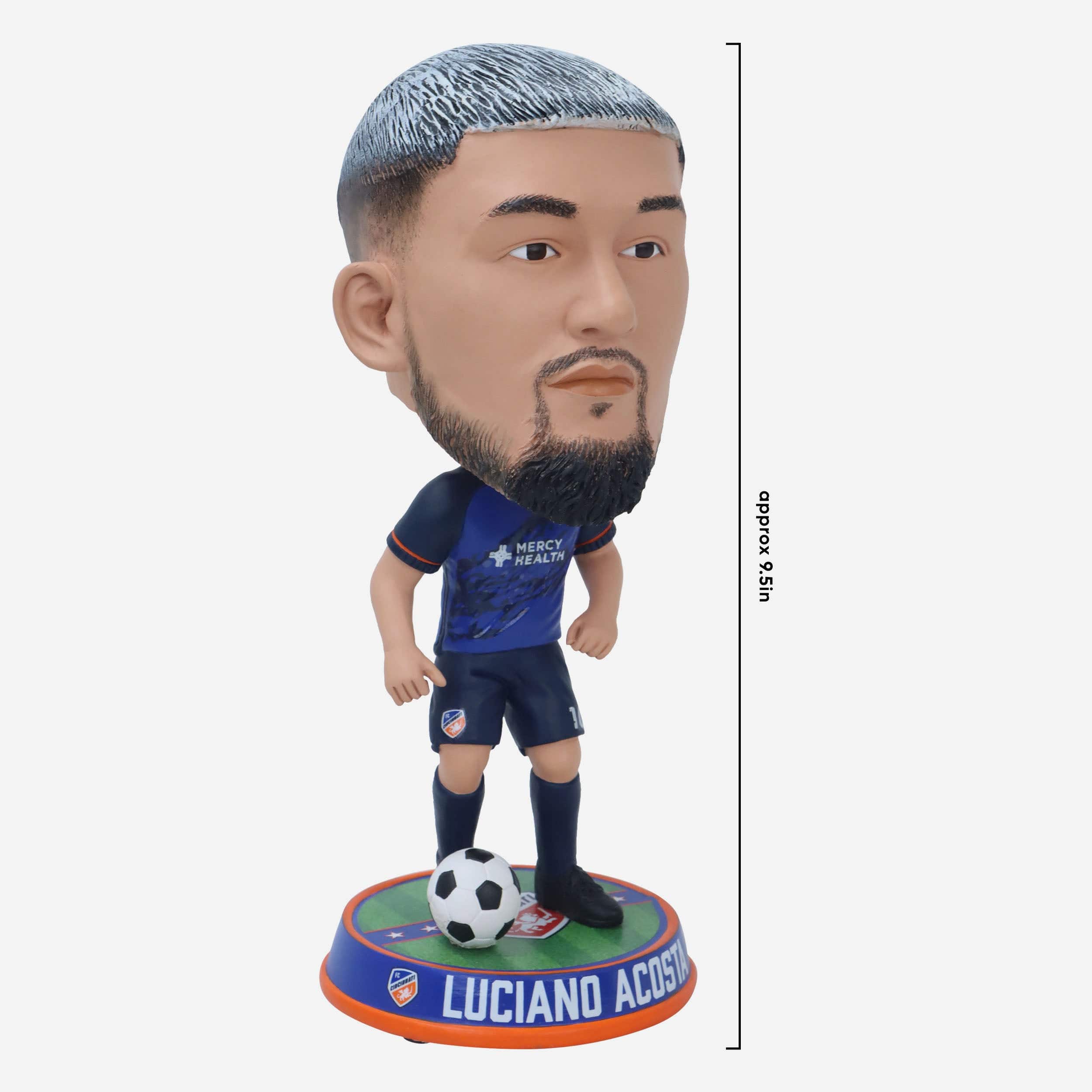 Luciano Acosta FC Cincinnati Field Stripe Bighead Bobblehead - Image 4