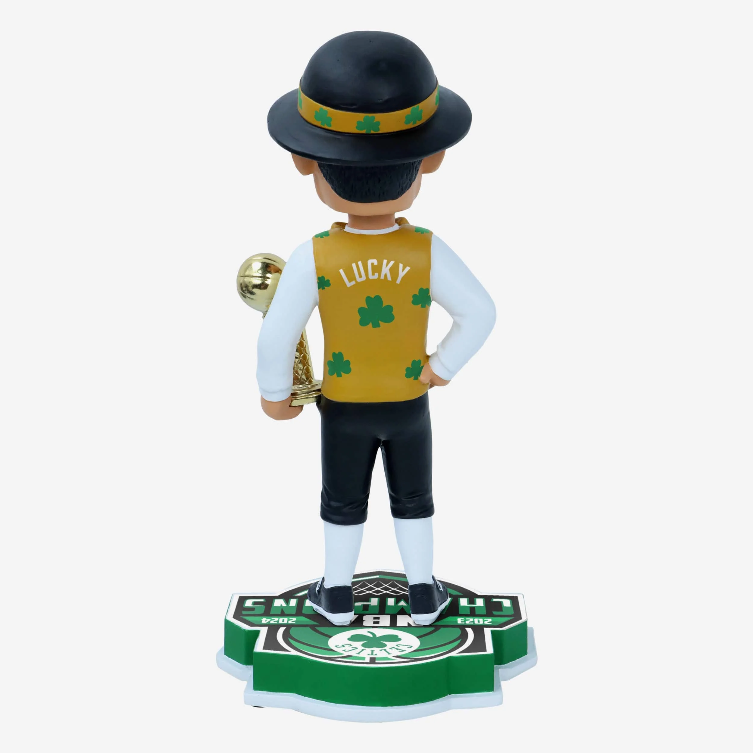Lucky The Leprechaun Boston Celtics 2024 NBA Champions Mascot Bobblehead - Image 2