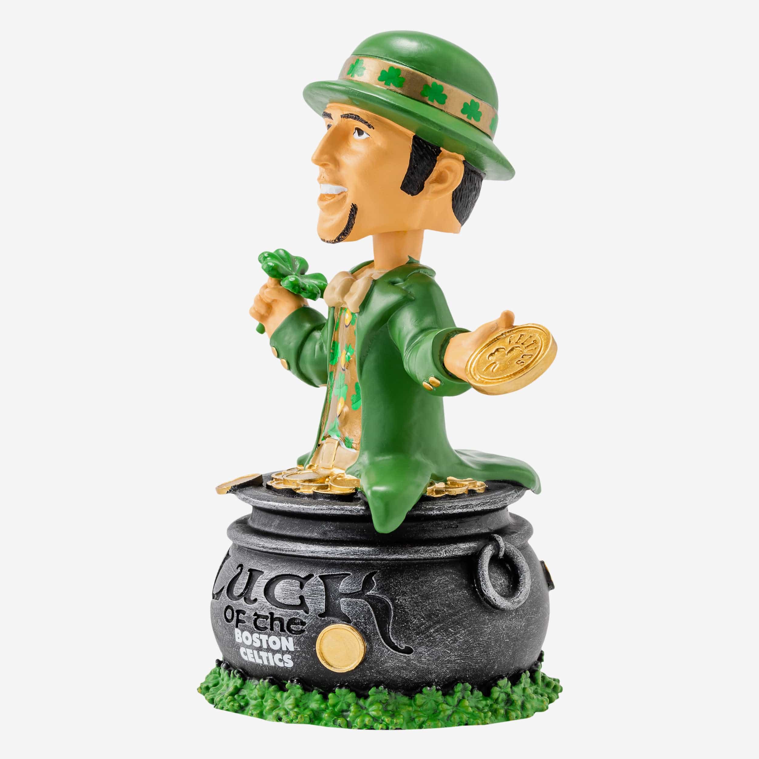Lucky the Leprechaun Boston Celtics Saint Patricks Day Mascot Bobblehead - Image 4