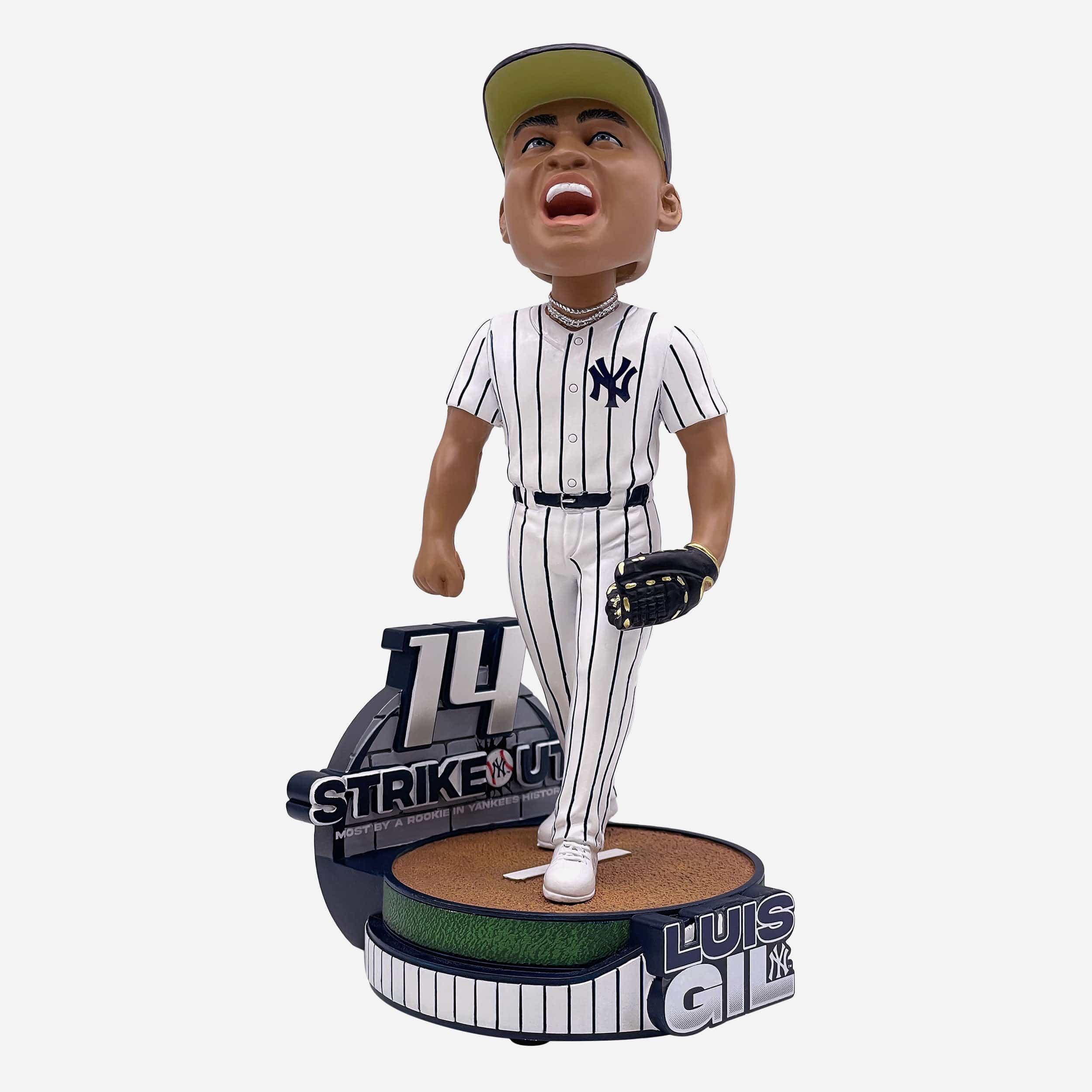 Luis Gil New York Yankees Strikeout Record Breaker Bobblehead - Image 4