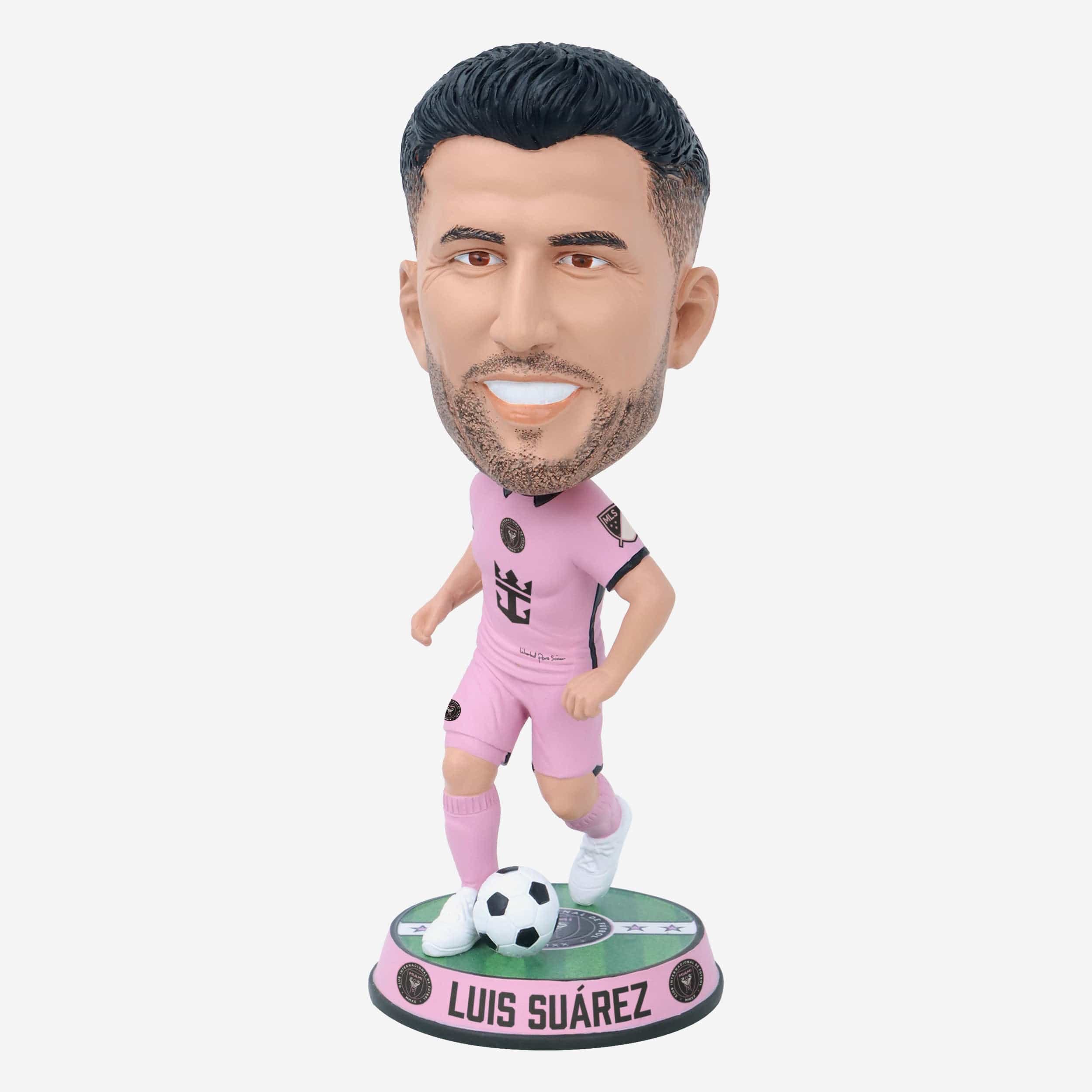 Luis Suarez Inter Miami CF Field Stripe Bighead Bobblehead