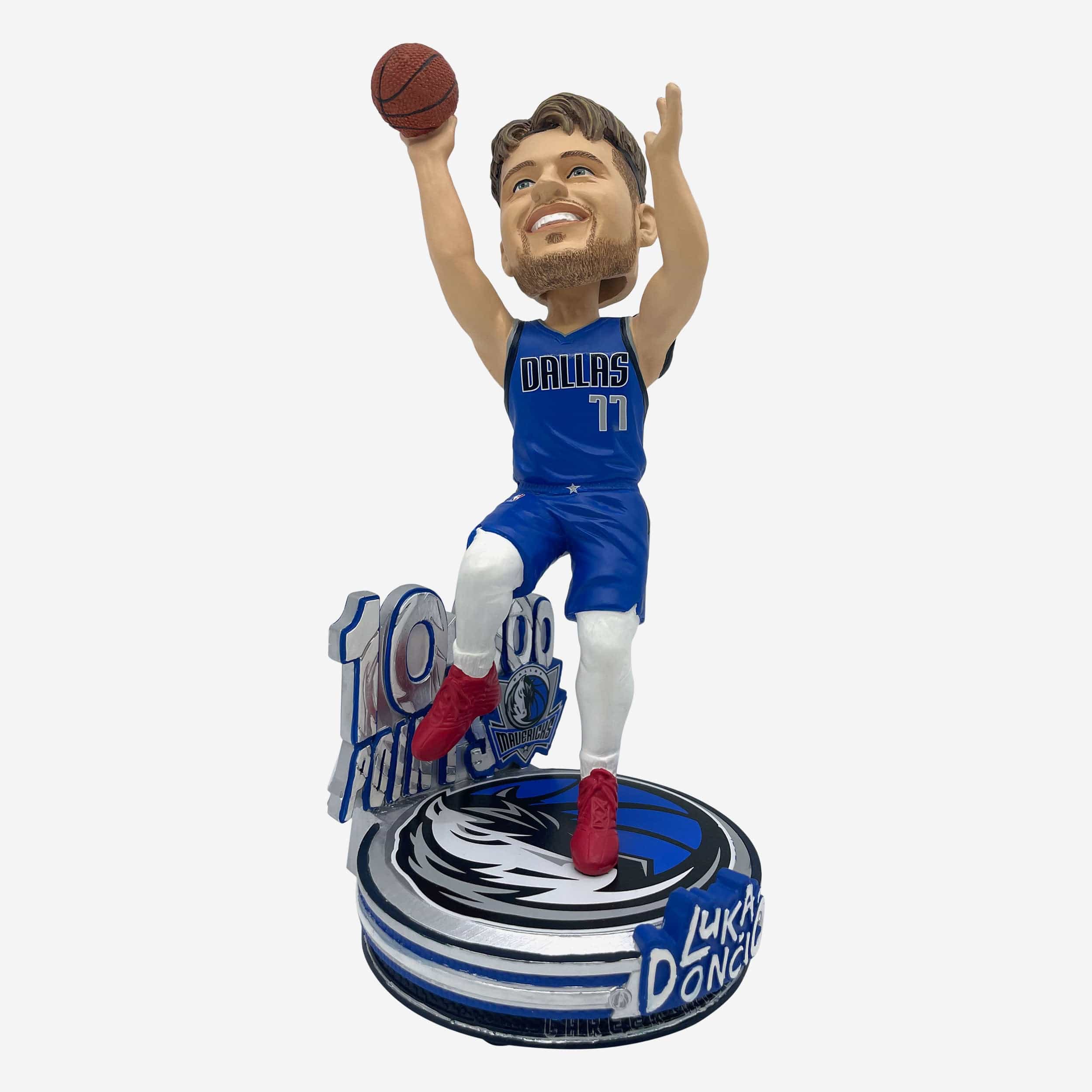 Luka Doncic Dallas Mavericks 10,000 Points Milestone Bobblehead - Image 4