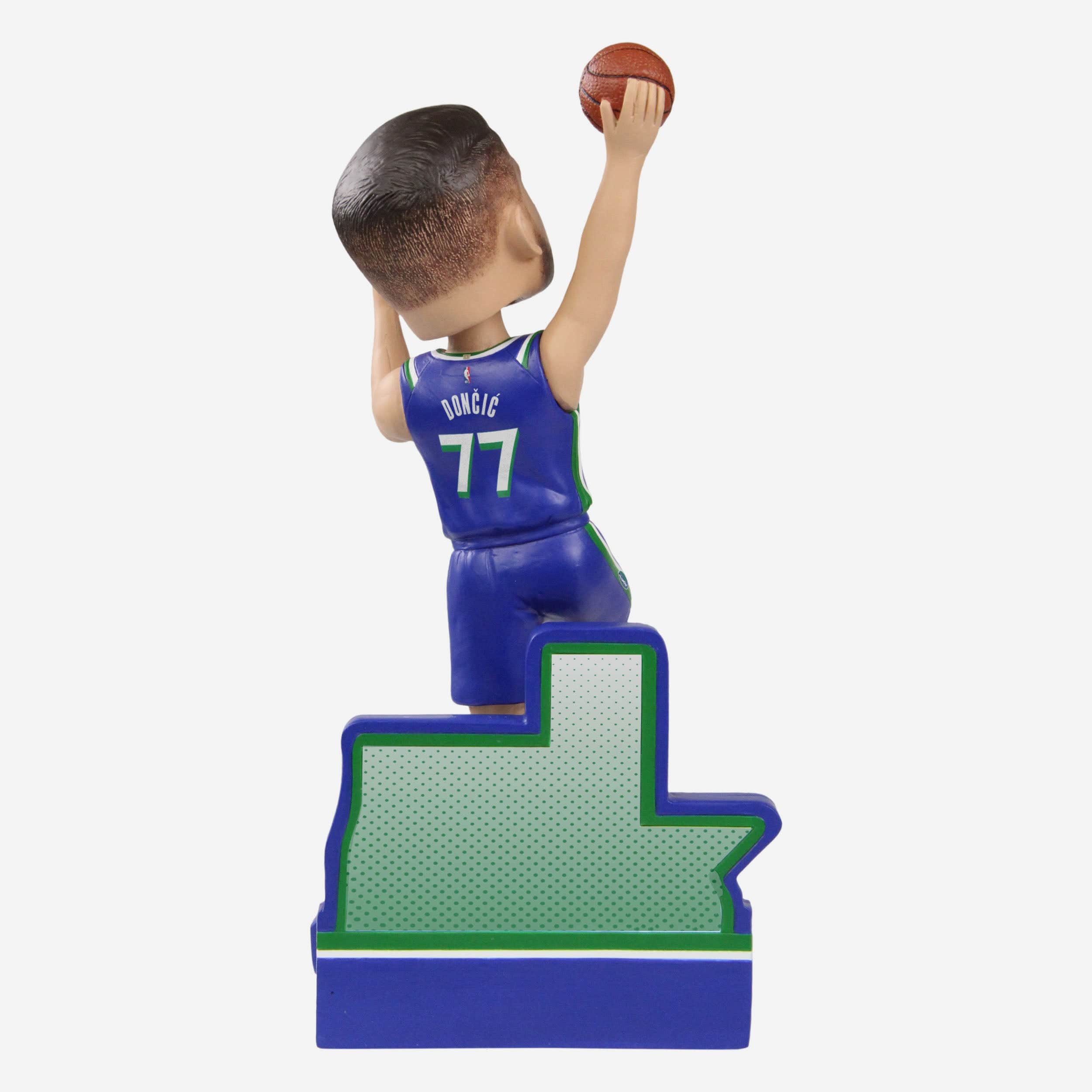 Luka Doncic Dallas Mavericks 2023 City Jersey Bobblehead - Image 5