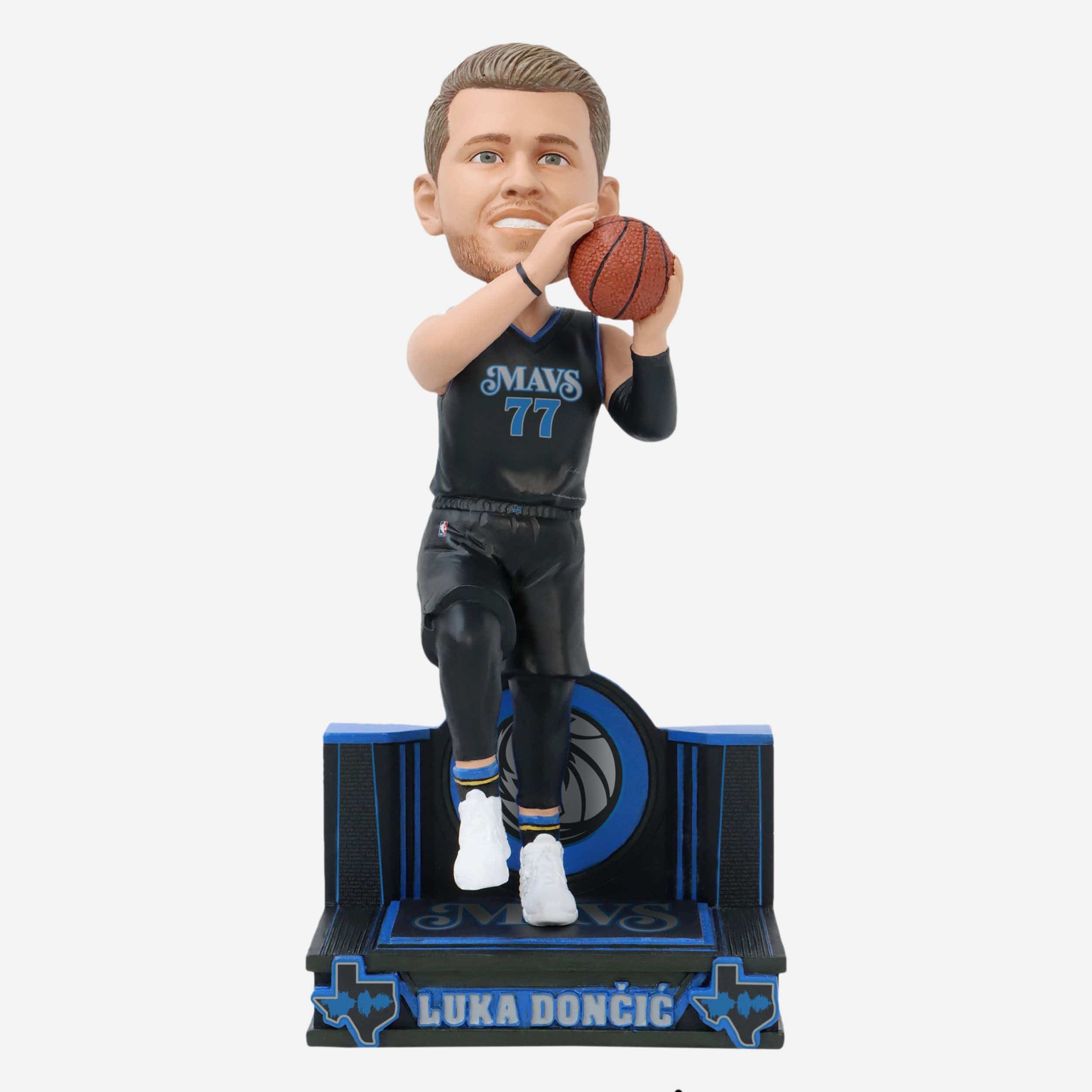 Luka Doncic Dallas Mavericks 2024 City Jersey Bobblehead