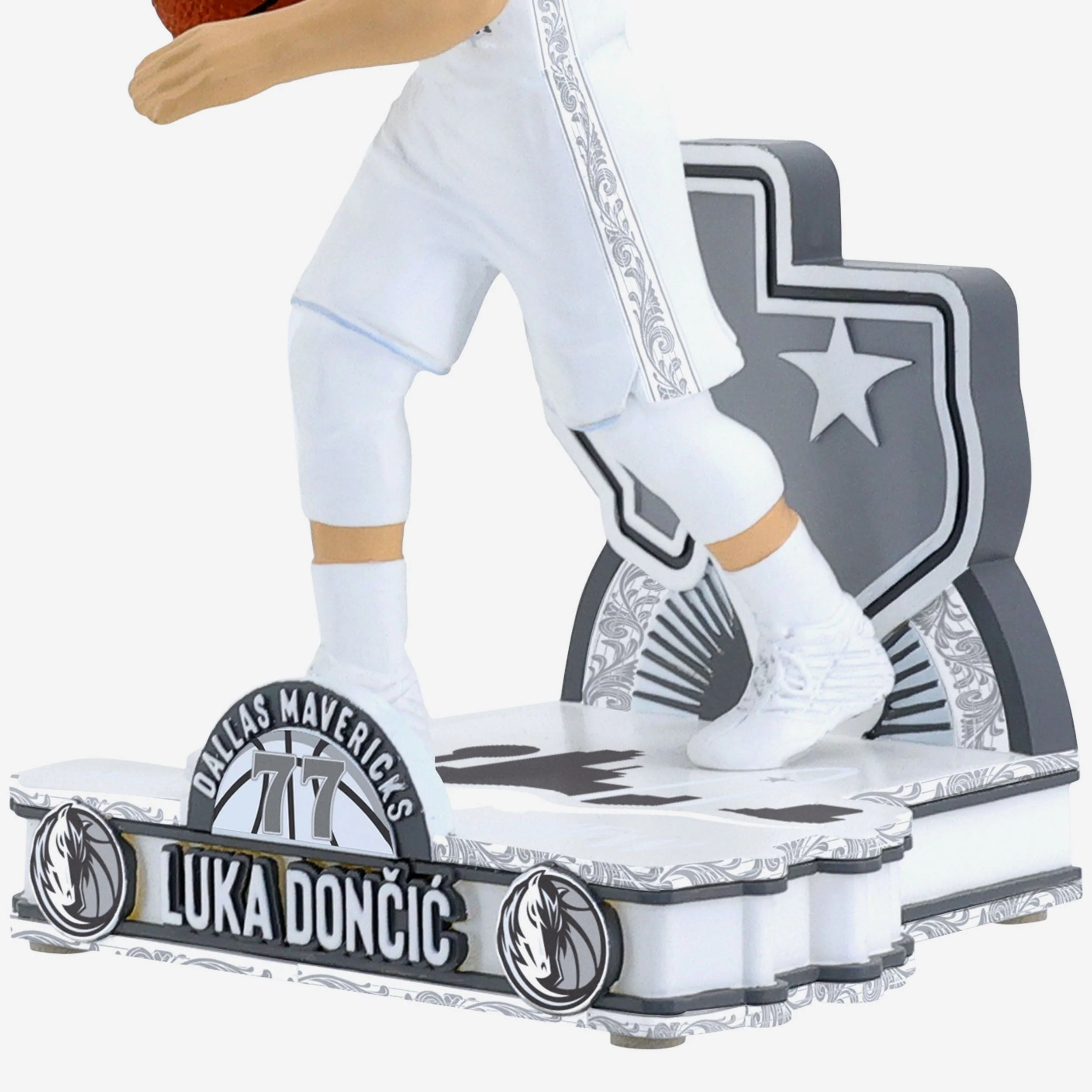 Luka Doncic Dallas Mavericks 2025 City Jersey Bobblehead - Image 3