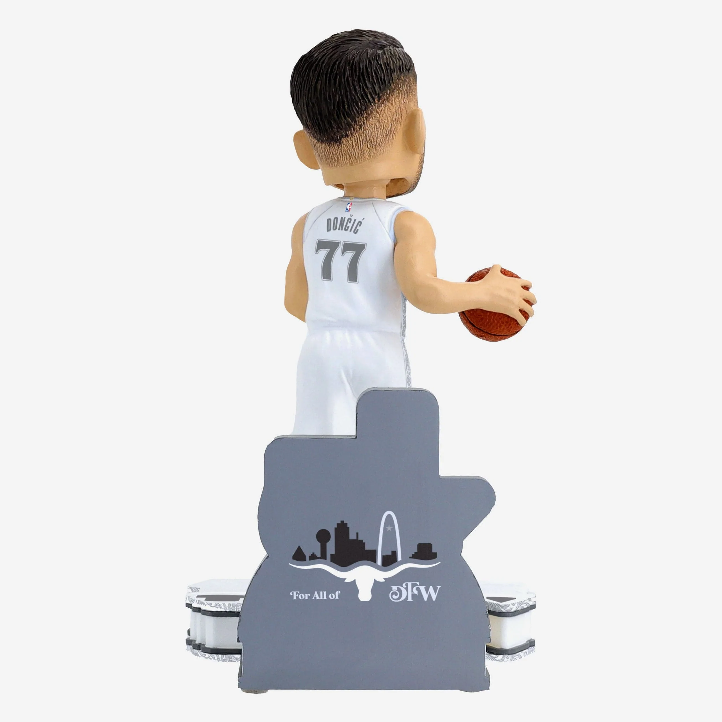 Luka Doncic Dallas Mavericks 2025 City Jersey Bobblehead - Image 5