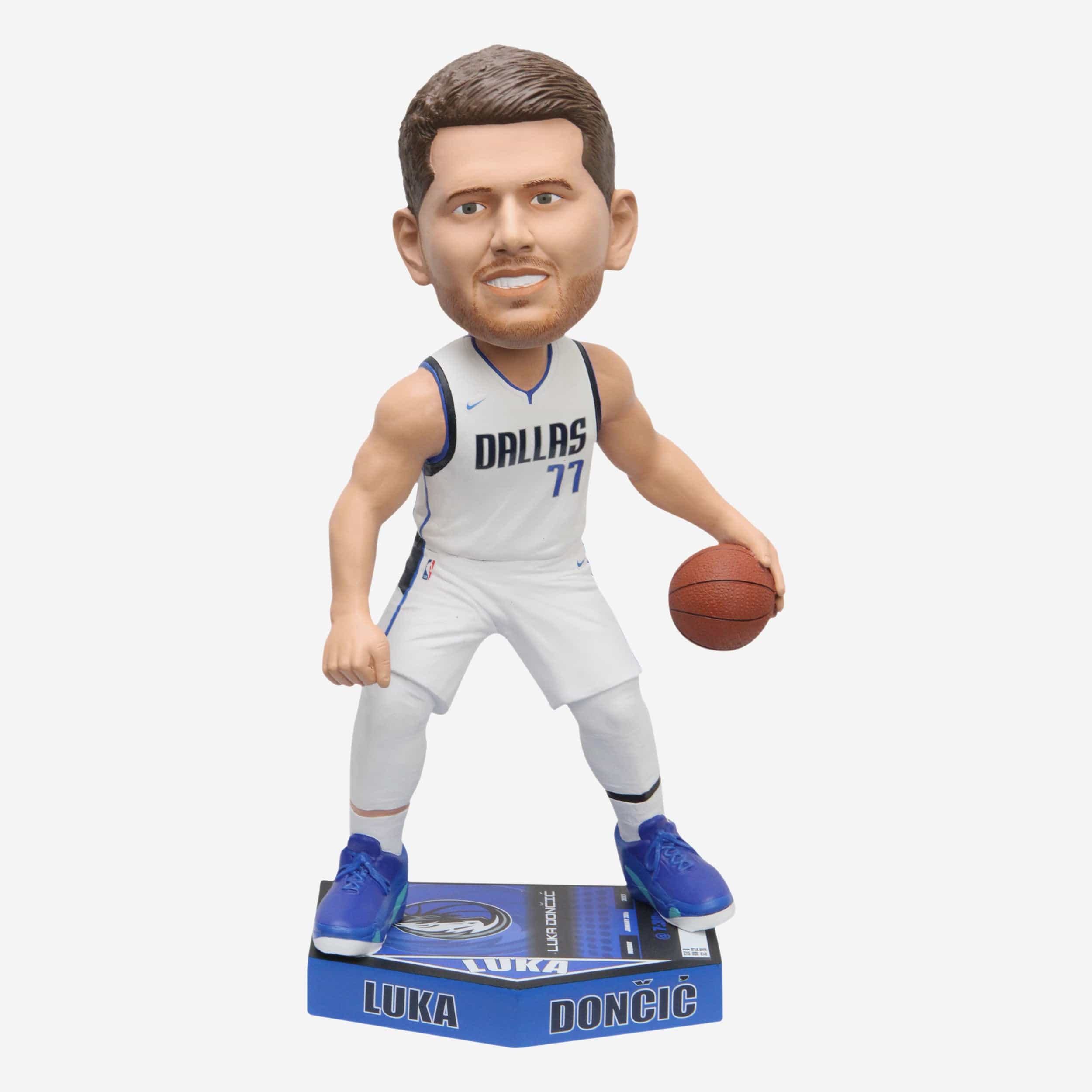 Luka Doncic Dallas Mavericks Big Ticket 18 in Bobblehead