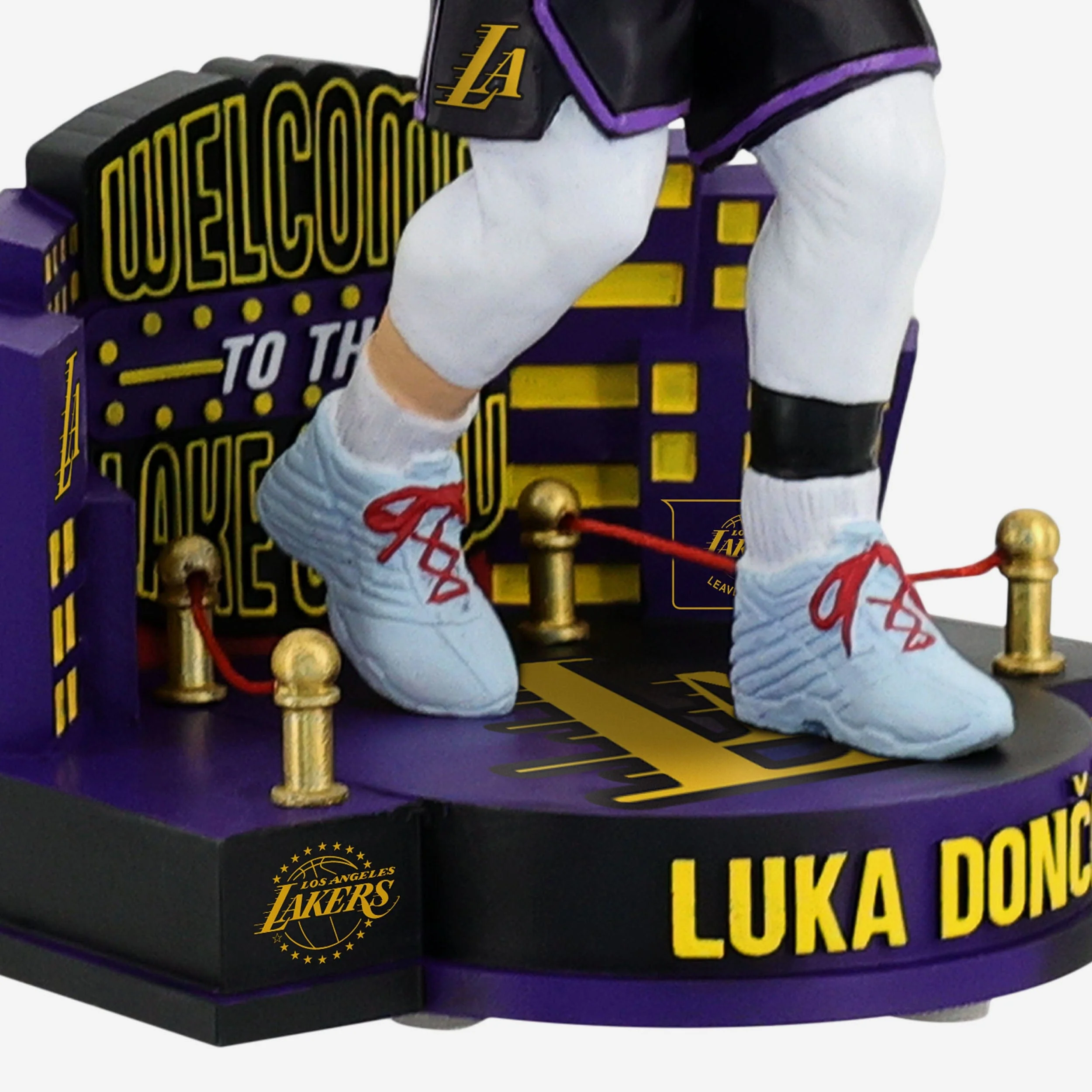 Luka Doncic Los Angeles Lakers 2025 City Jersey Bobblehead - Image 3