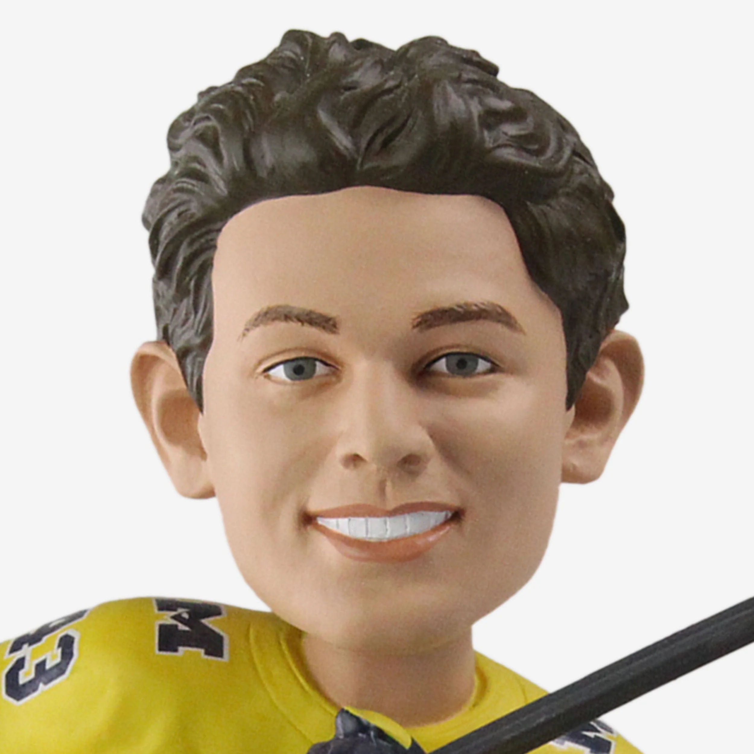 Luke Hughes Michigan Wolverines Hockey Student Athlete Bobblehead - Image 2