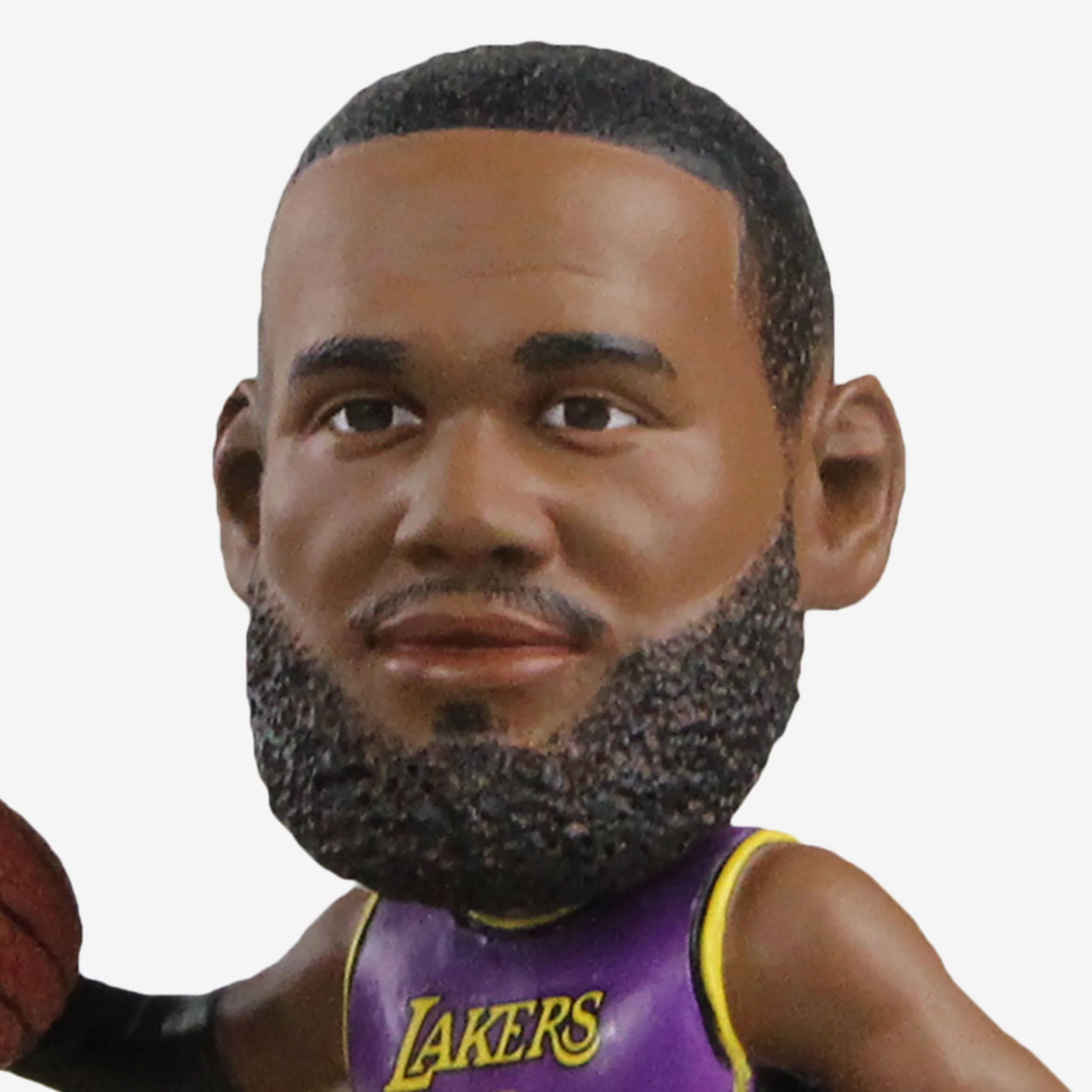 Magic Johnson & LeBron James Los Angeles Lakers Then and Now Bobblehead - Image 3