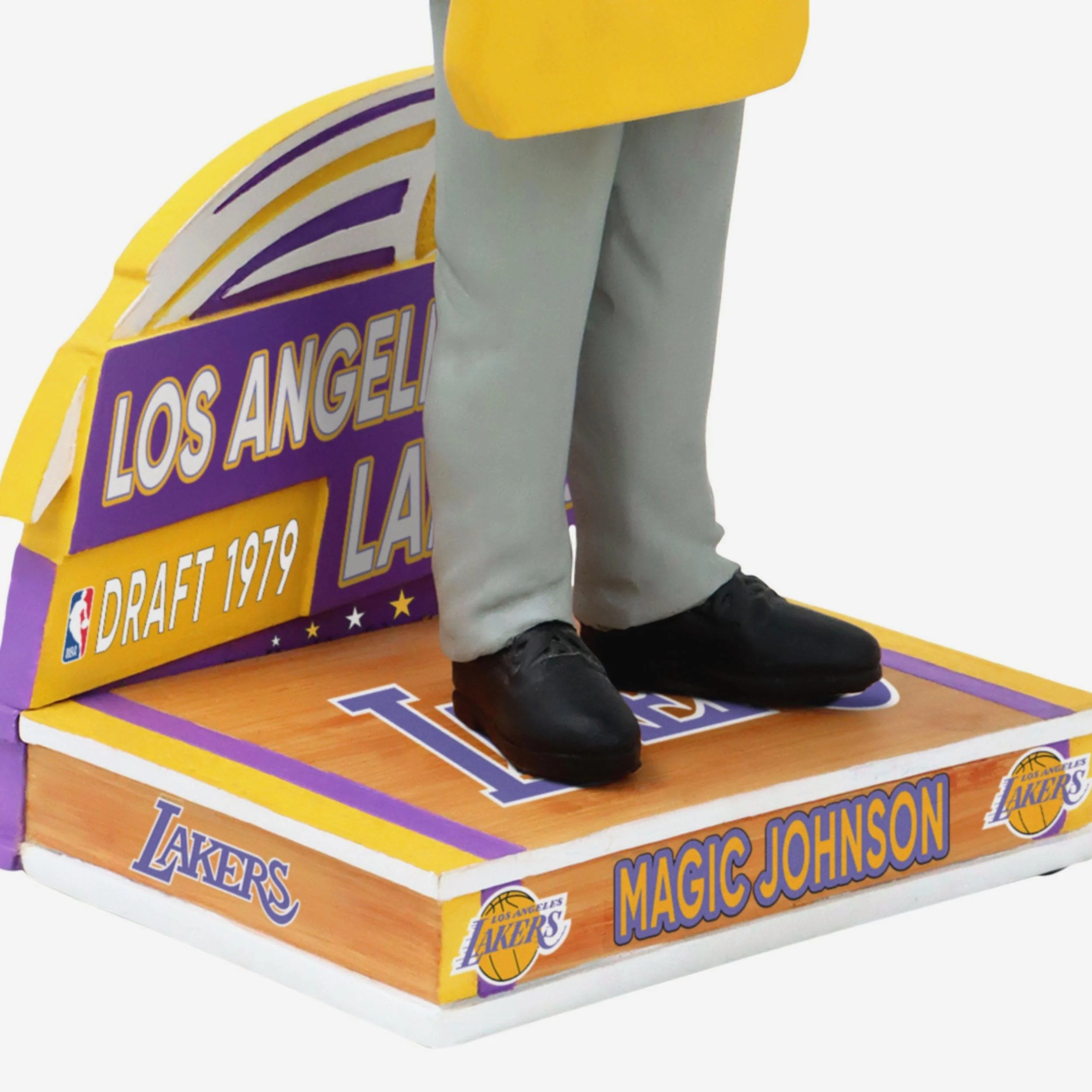Magic Johnson Los Angeles Lakers 1979 Draft Pick Bobblehead - Image 3