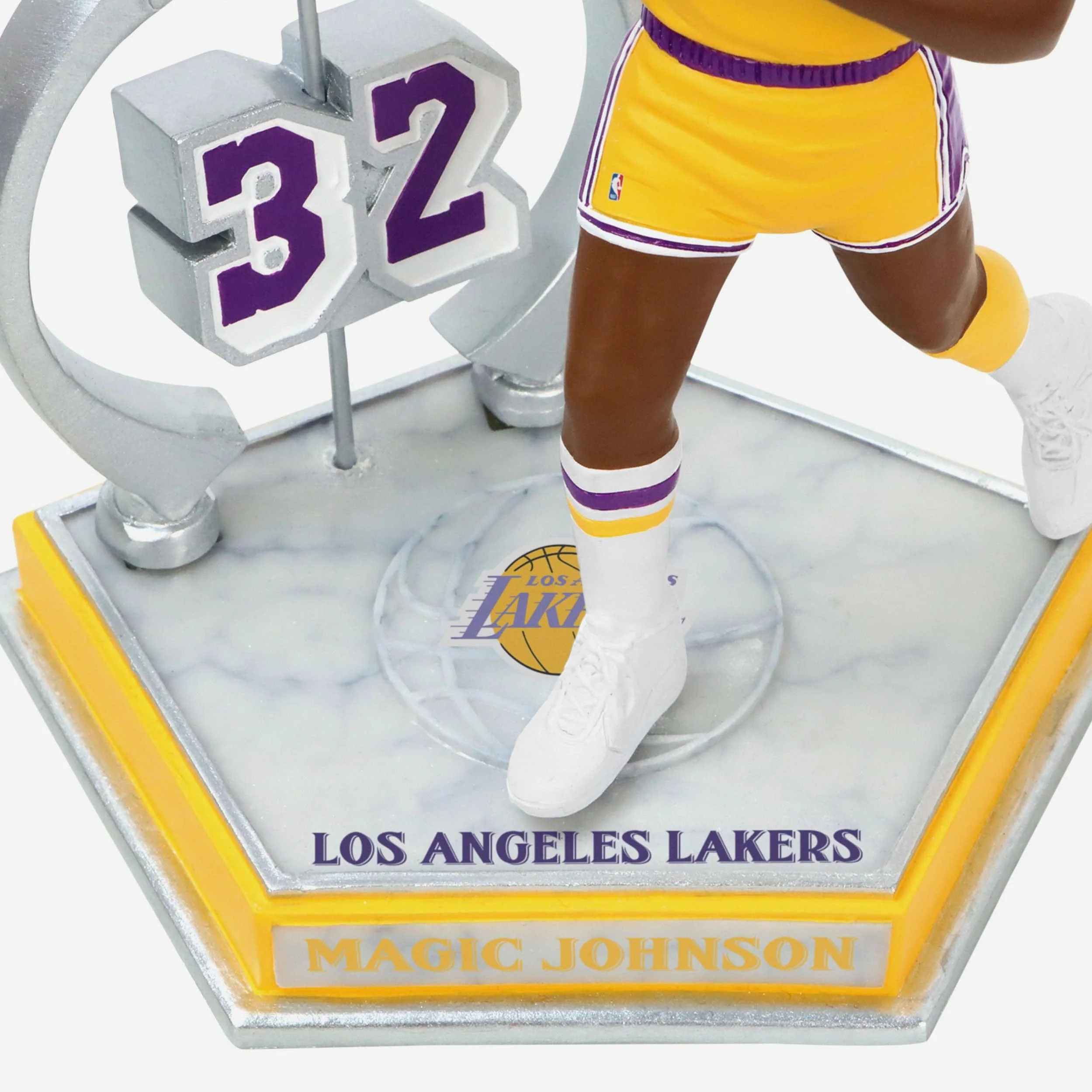 Magic Johnson Los Angeles Lakers Legendary Number 32 Bobblehead - Image 3
